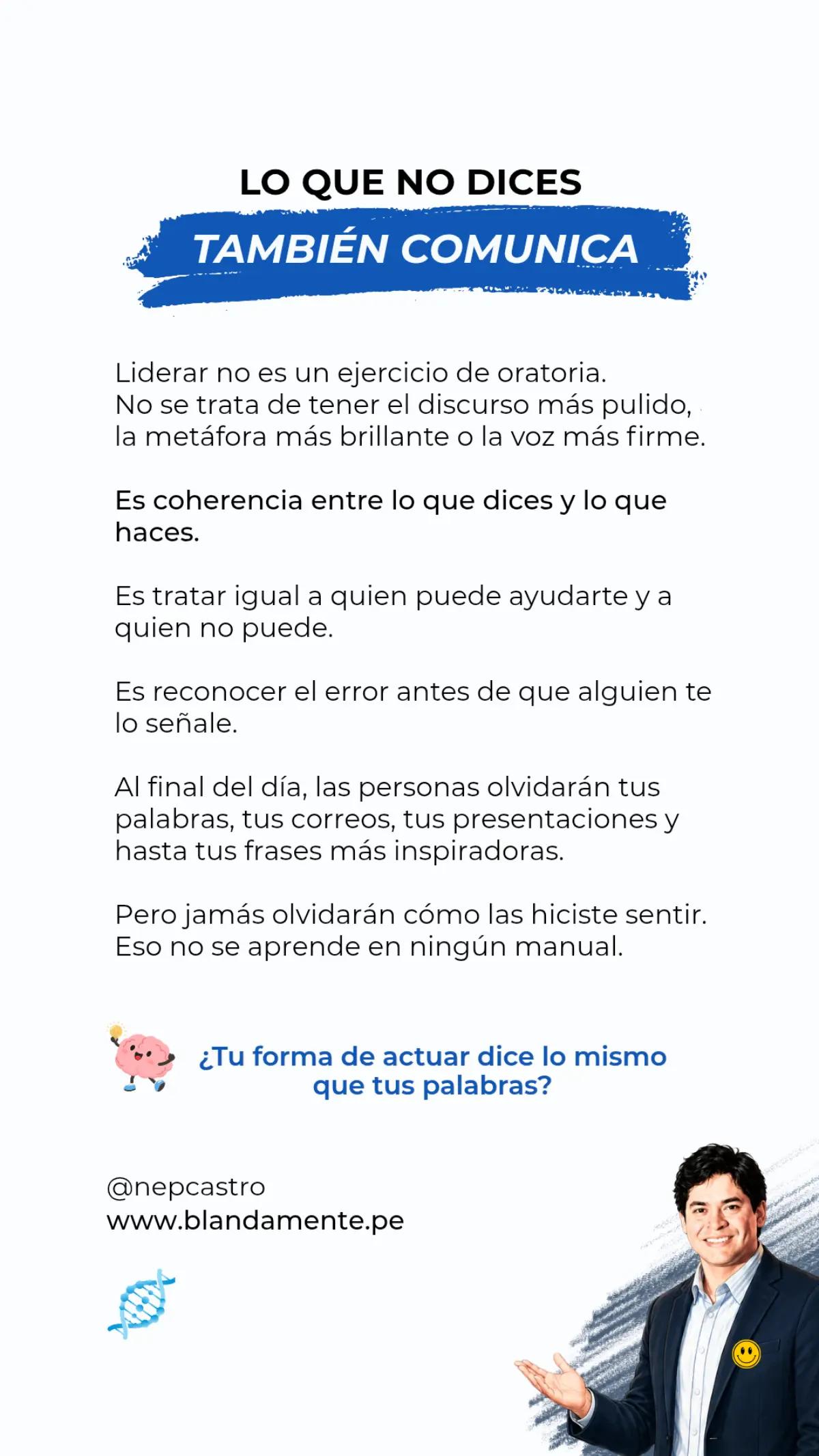 @Neptalí Castro | Liderazgo