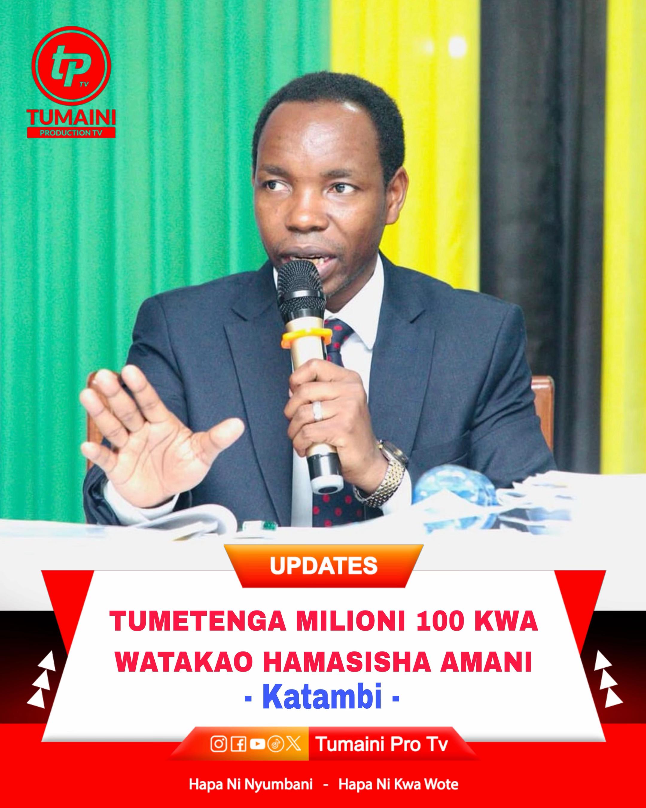 @Tumaini pr Tv