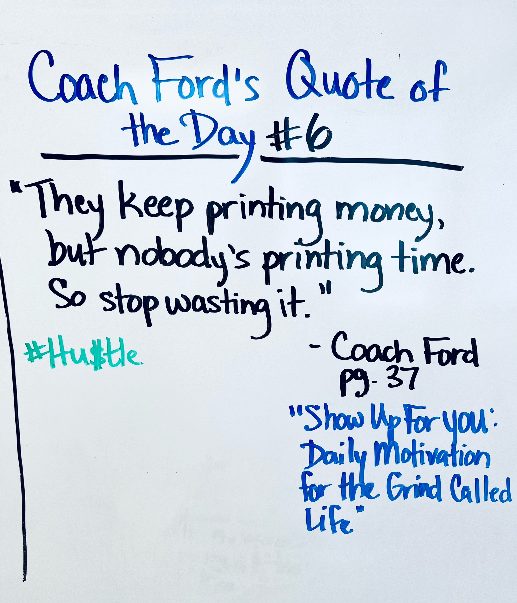 @Coach David Ford