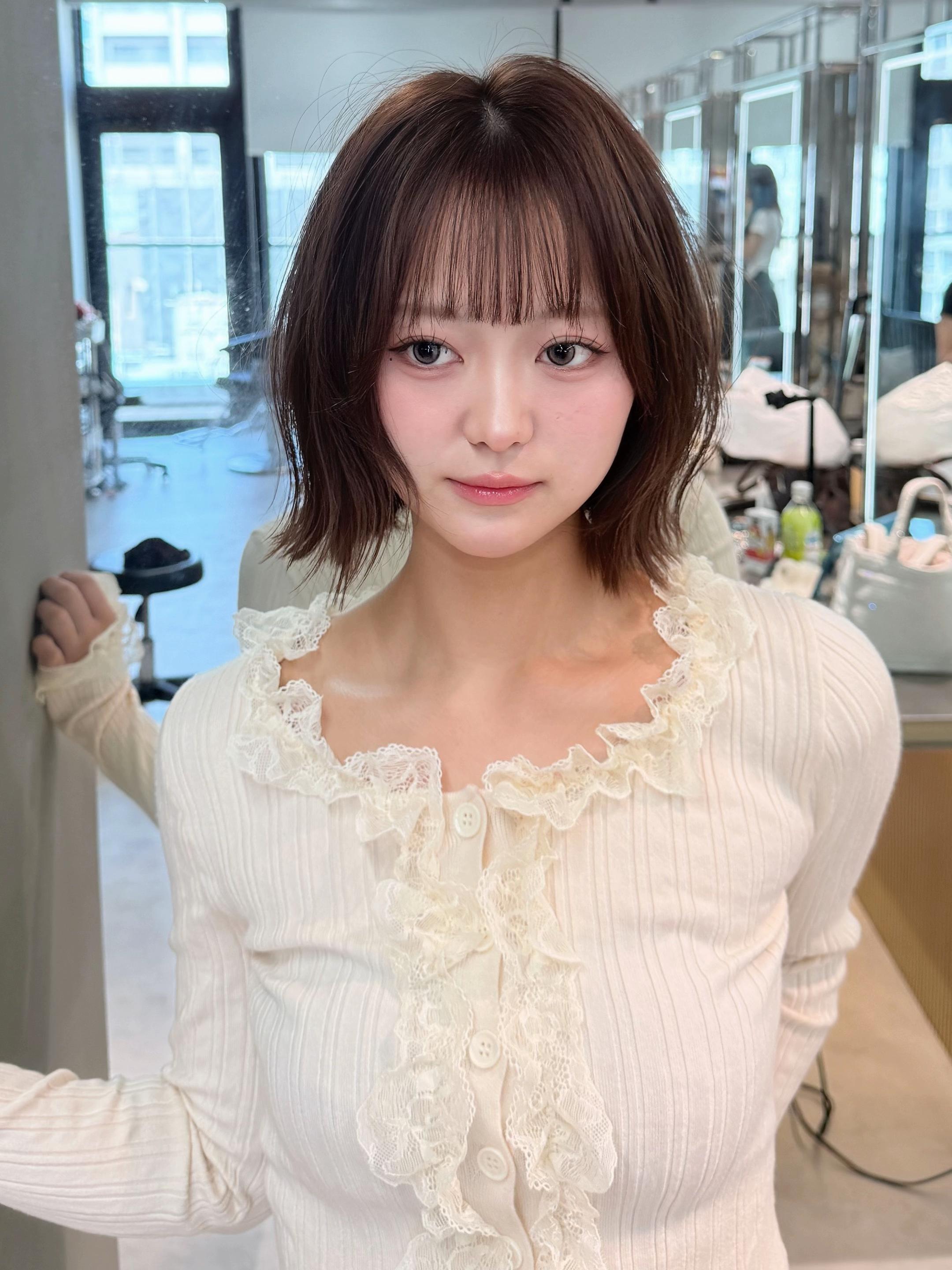 @木元瑛 【福岡1ボブが上手い!】福岡美容室/レイヤー/博多