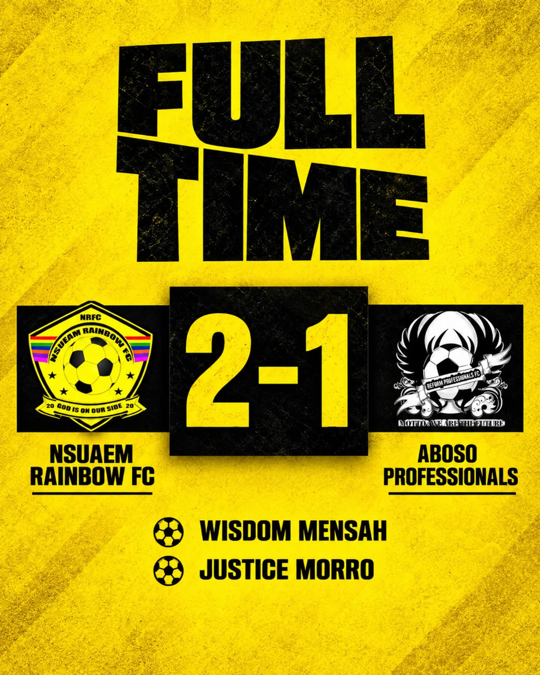 @Nsuaem Rainbow FC