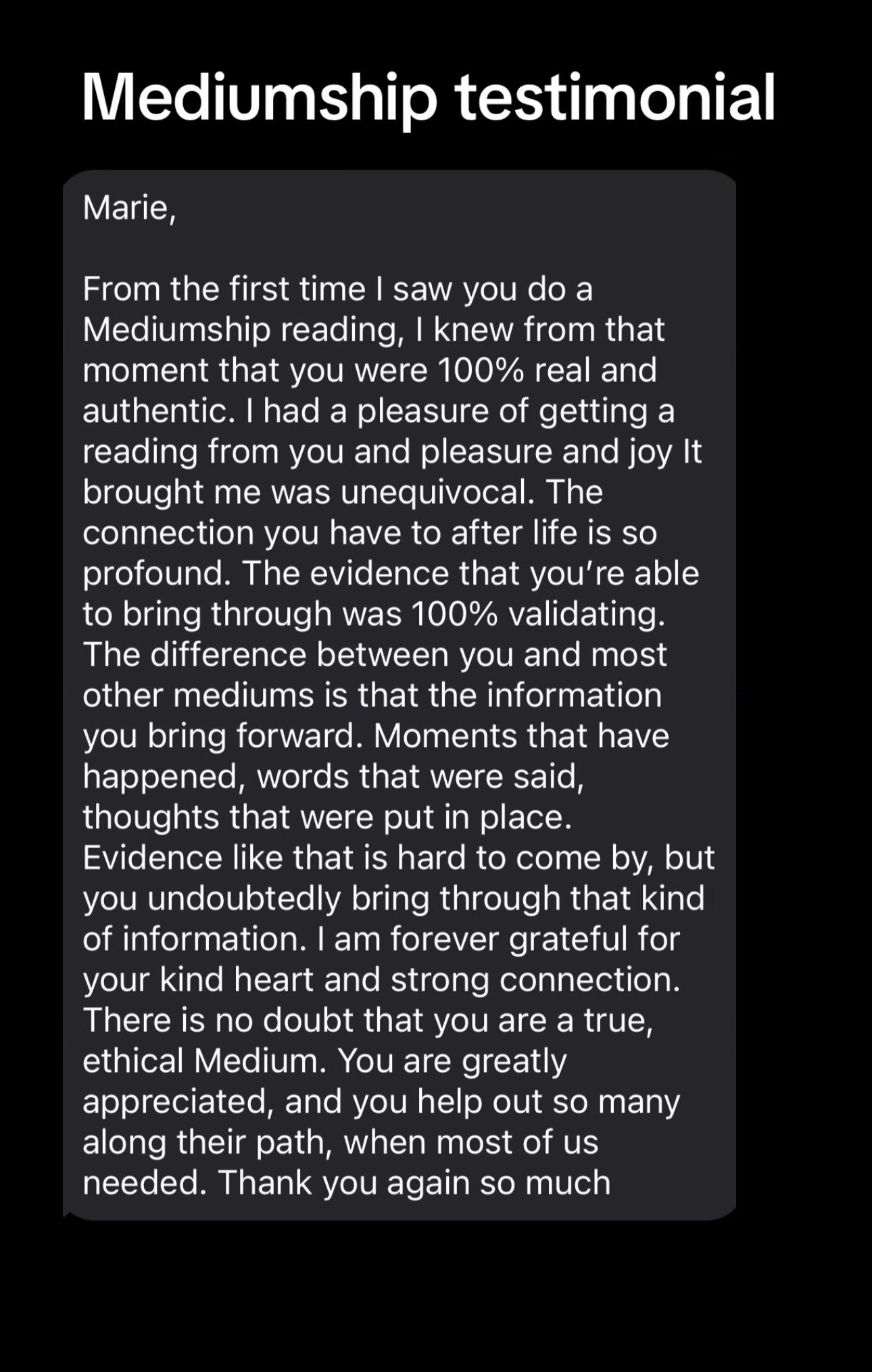 @Medium Marie