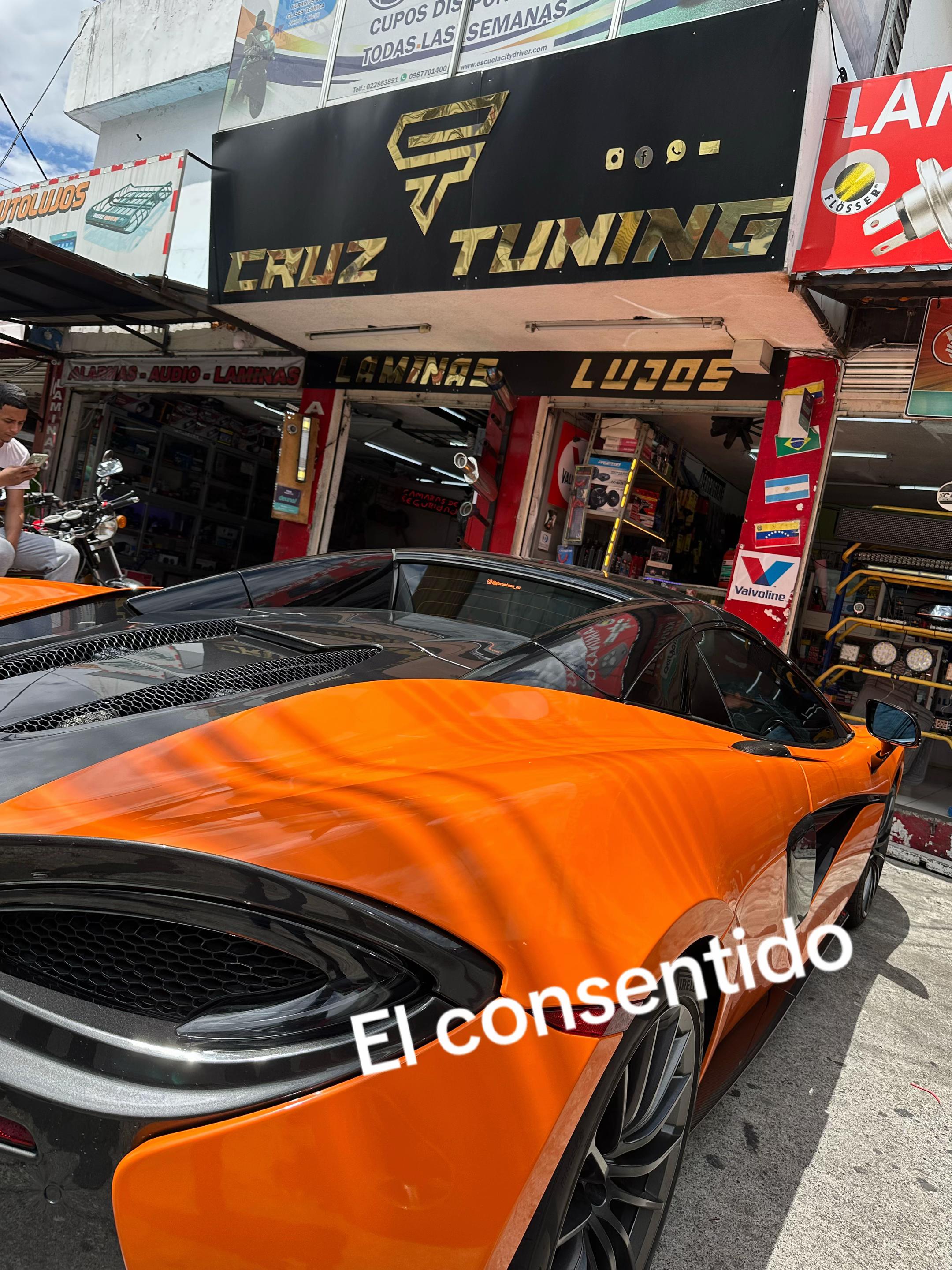 @Autolujos, accesorios