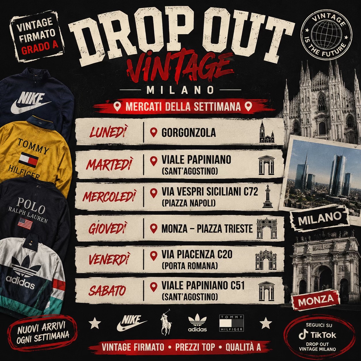 @drop out vintage milano
