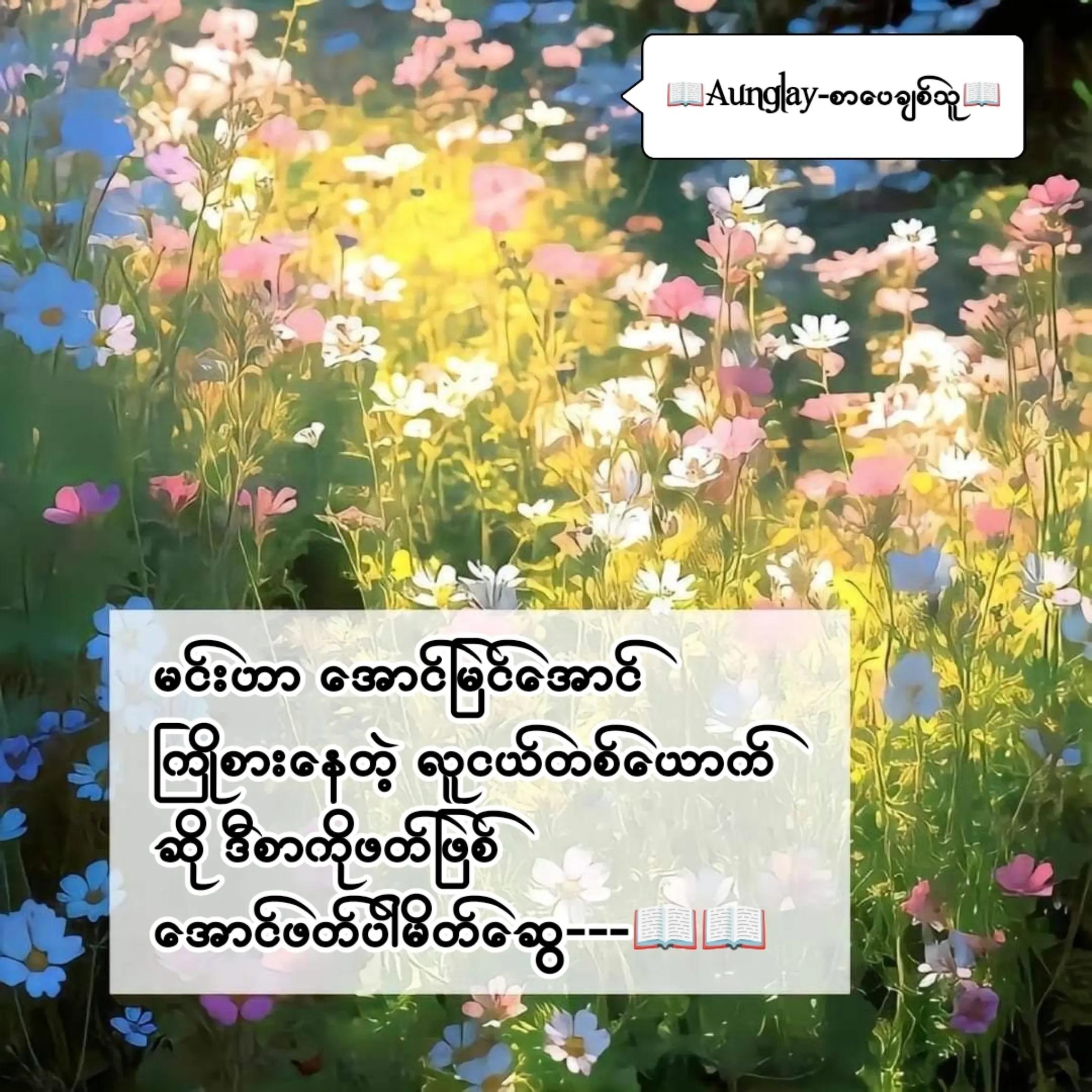 @📖Aunglay-စာပေချစ်သူ📖