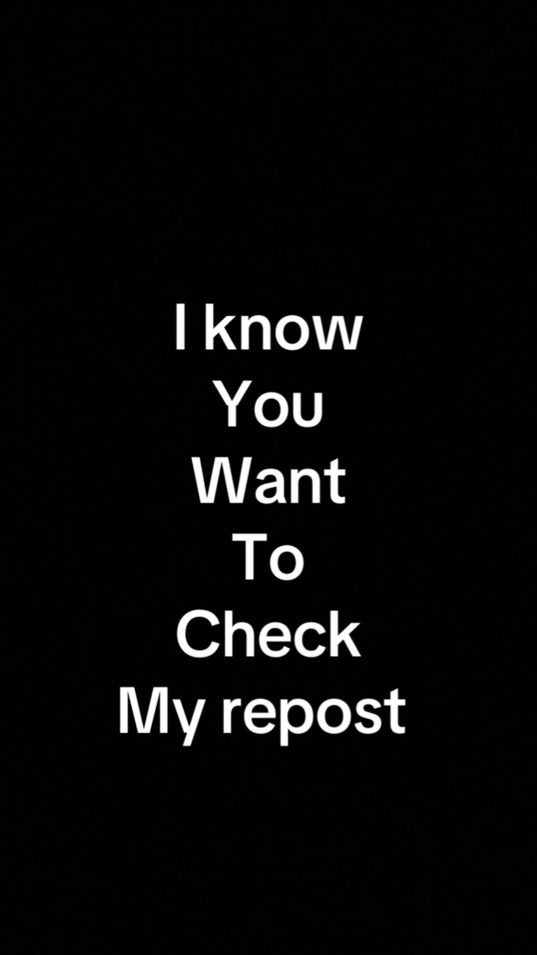 @Don’t check my reposts