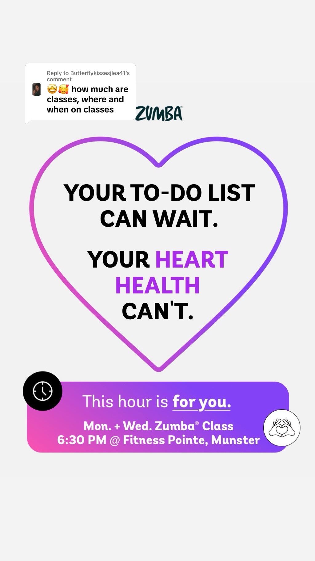@Zumba in northwest Indiana