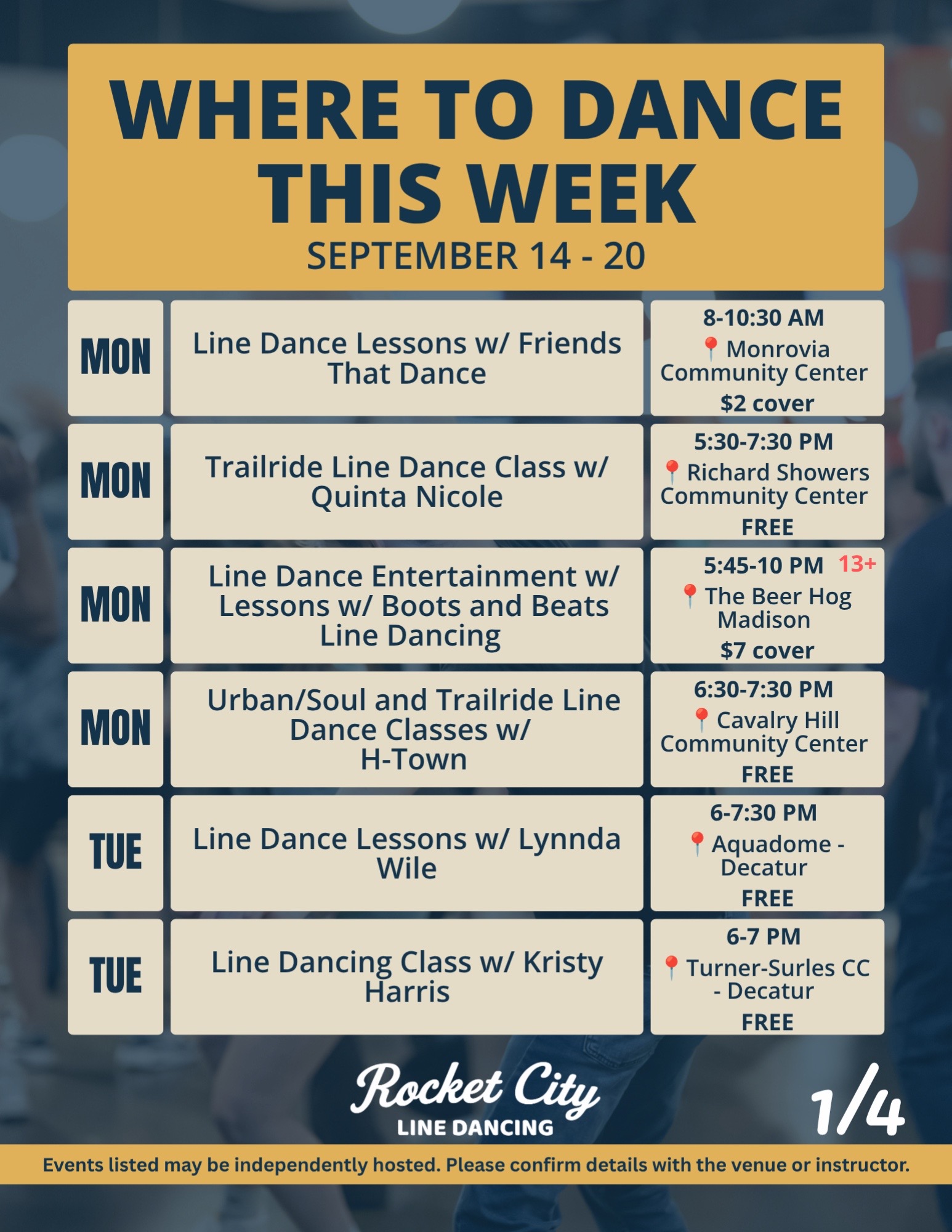 @Rocket City Line Dancing
