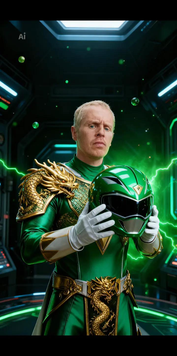 @The Green power ranger