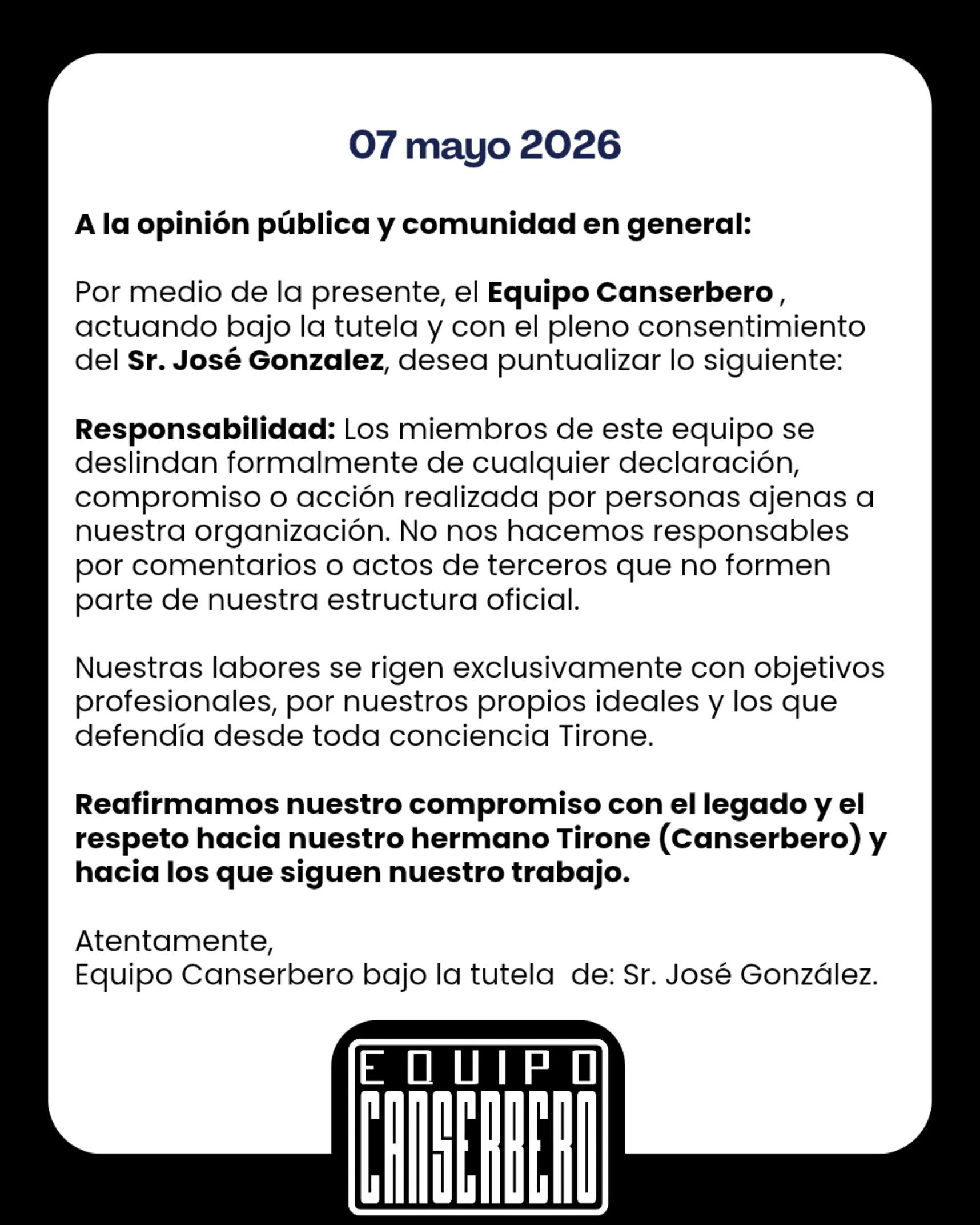 @Equipo Canserbero