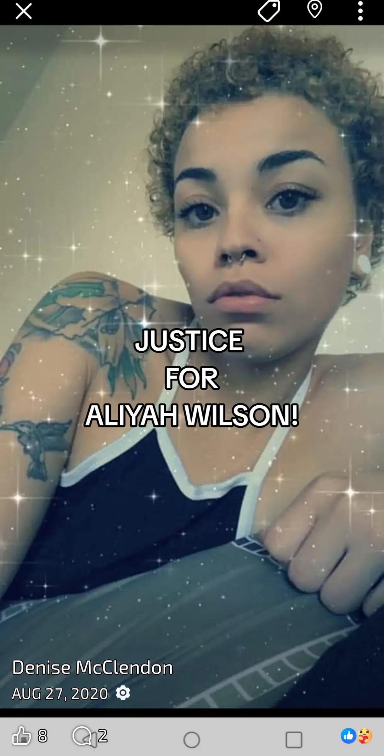 @JUSTICE⚖️for Aliyah Wilson💔