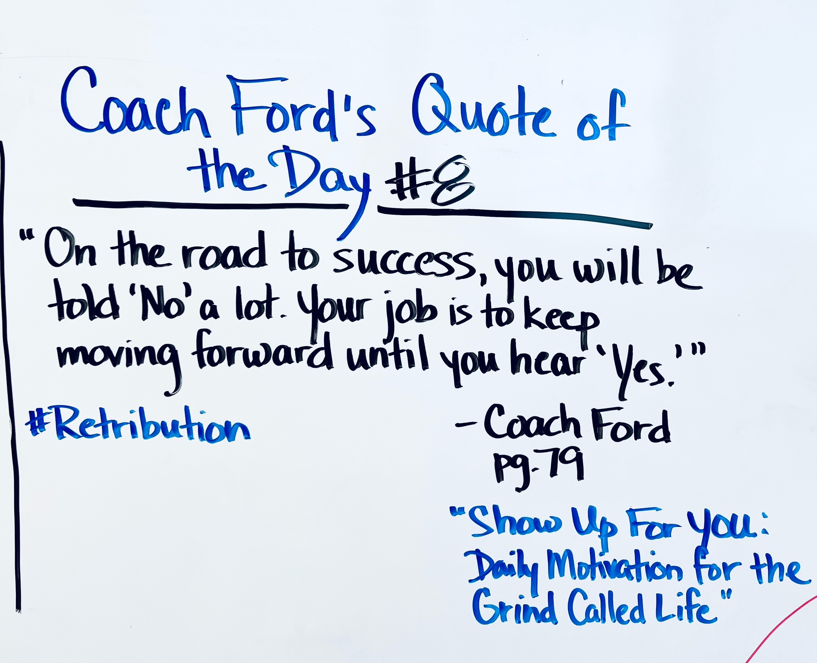 @Coach David Ford