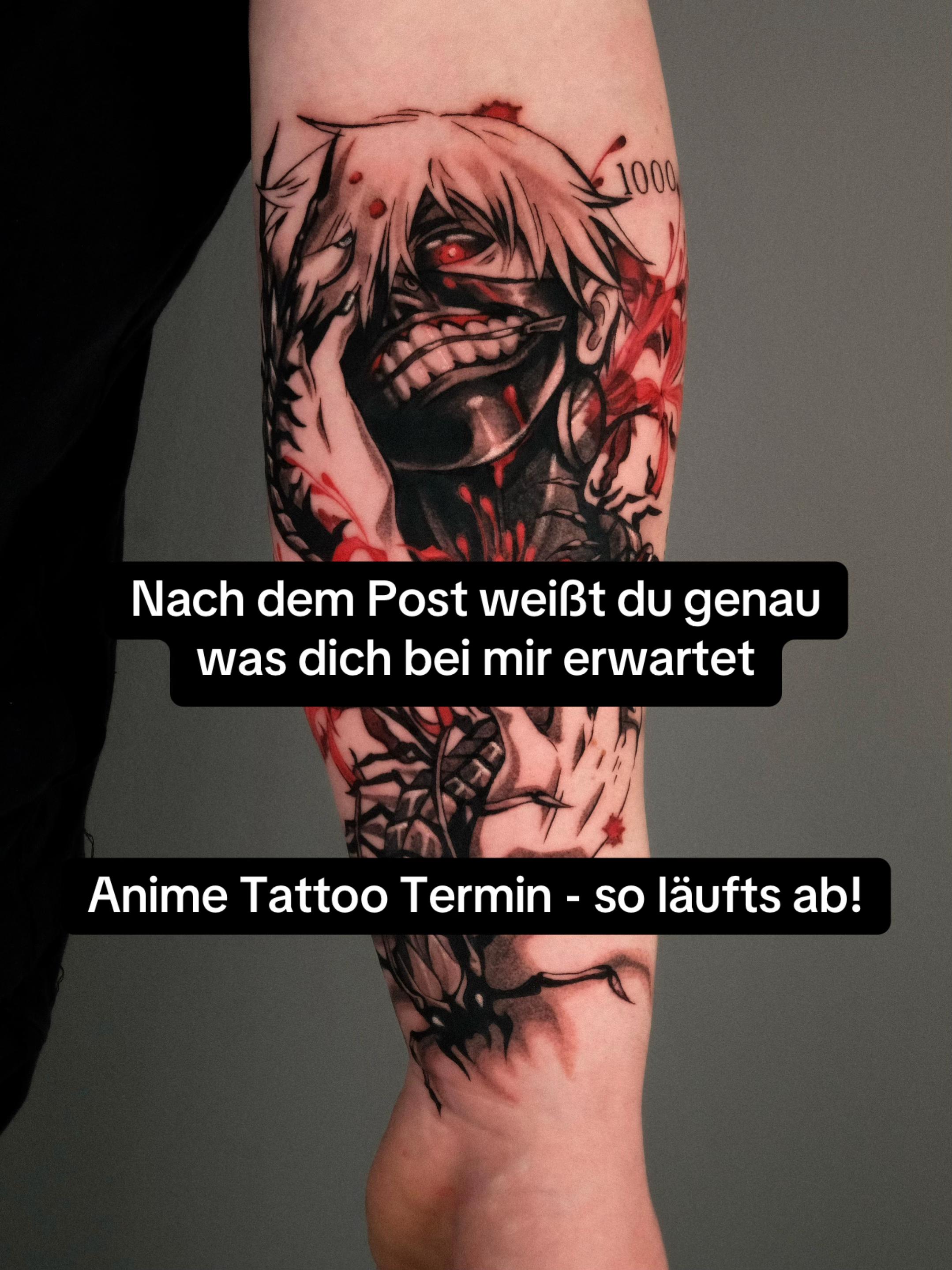 @illyink | Anime Tattoo Artist