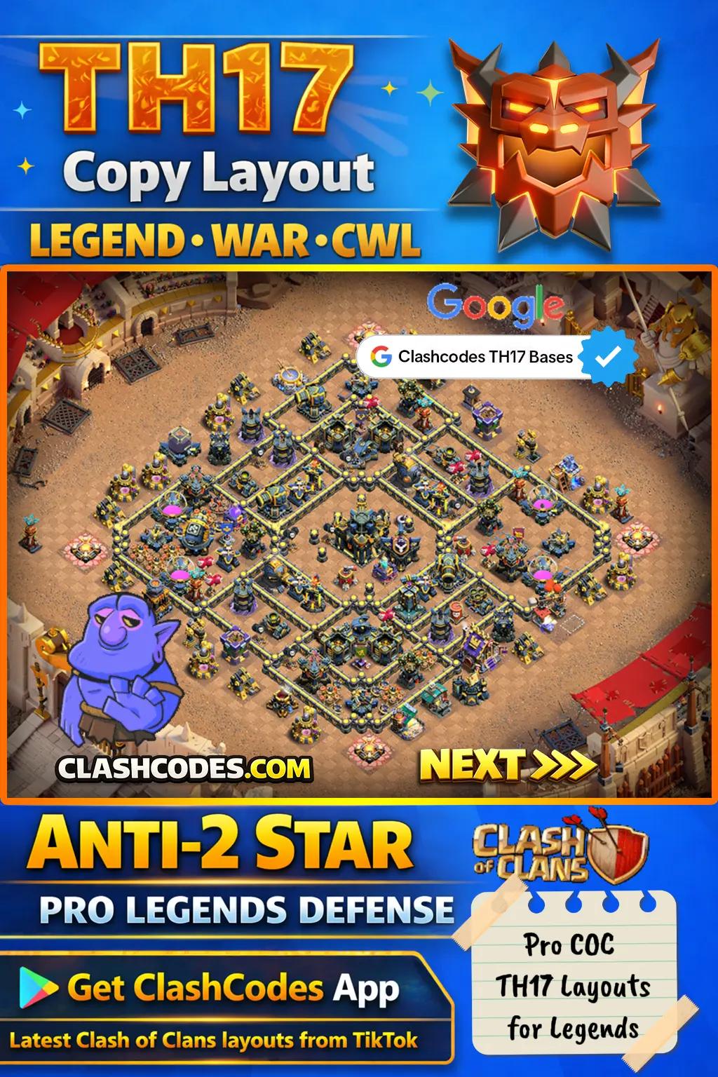 @Clashcodes COC Baselayouts