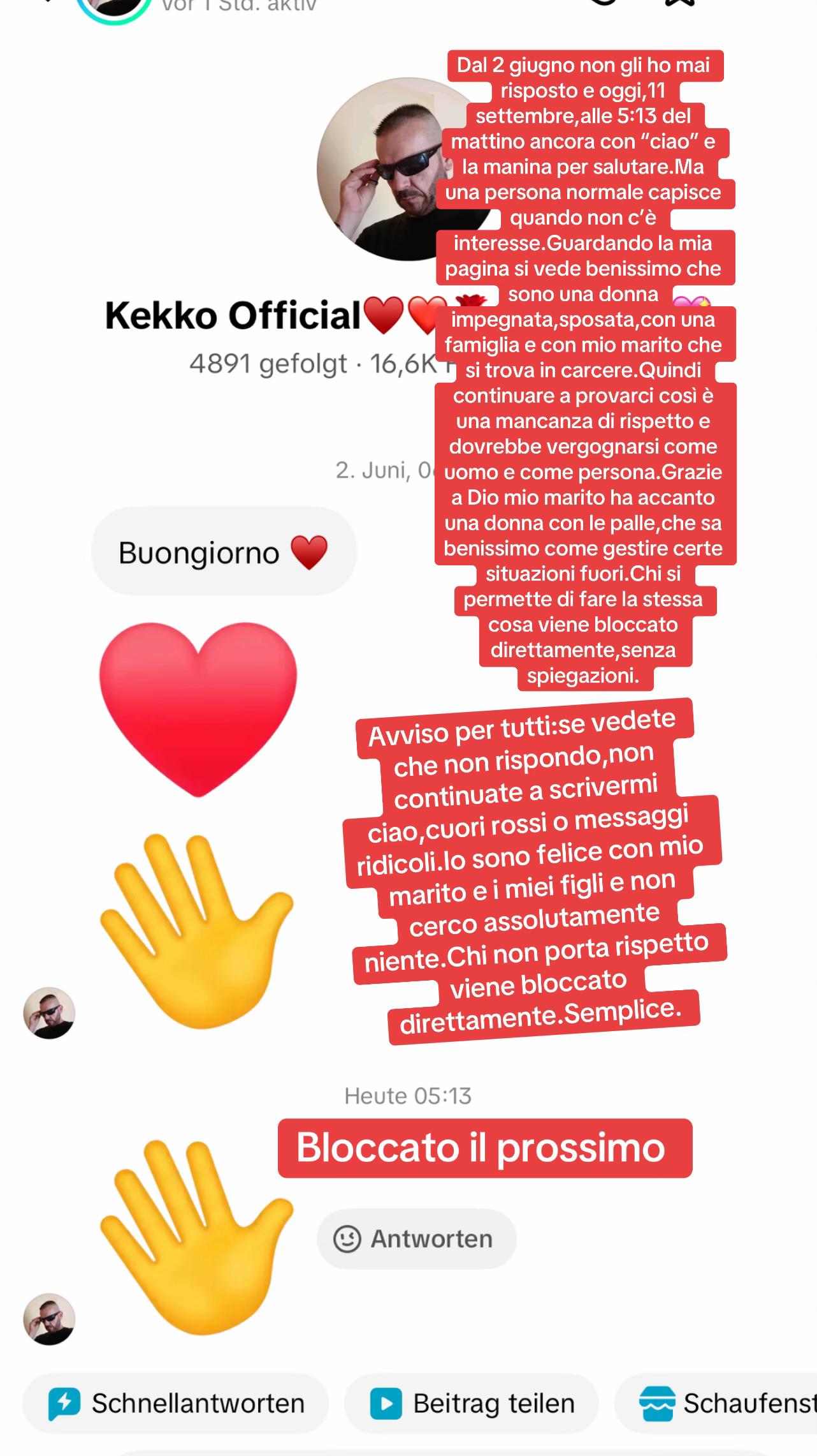 @Mariagrazia e Salvatore Tiamo