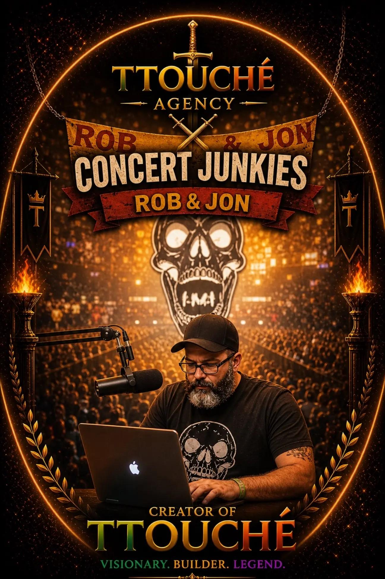 @concert junkies rob and jon ⚔️