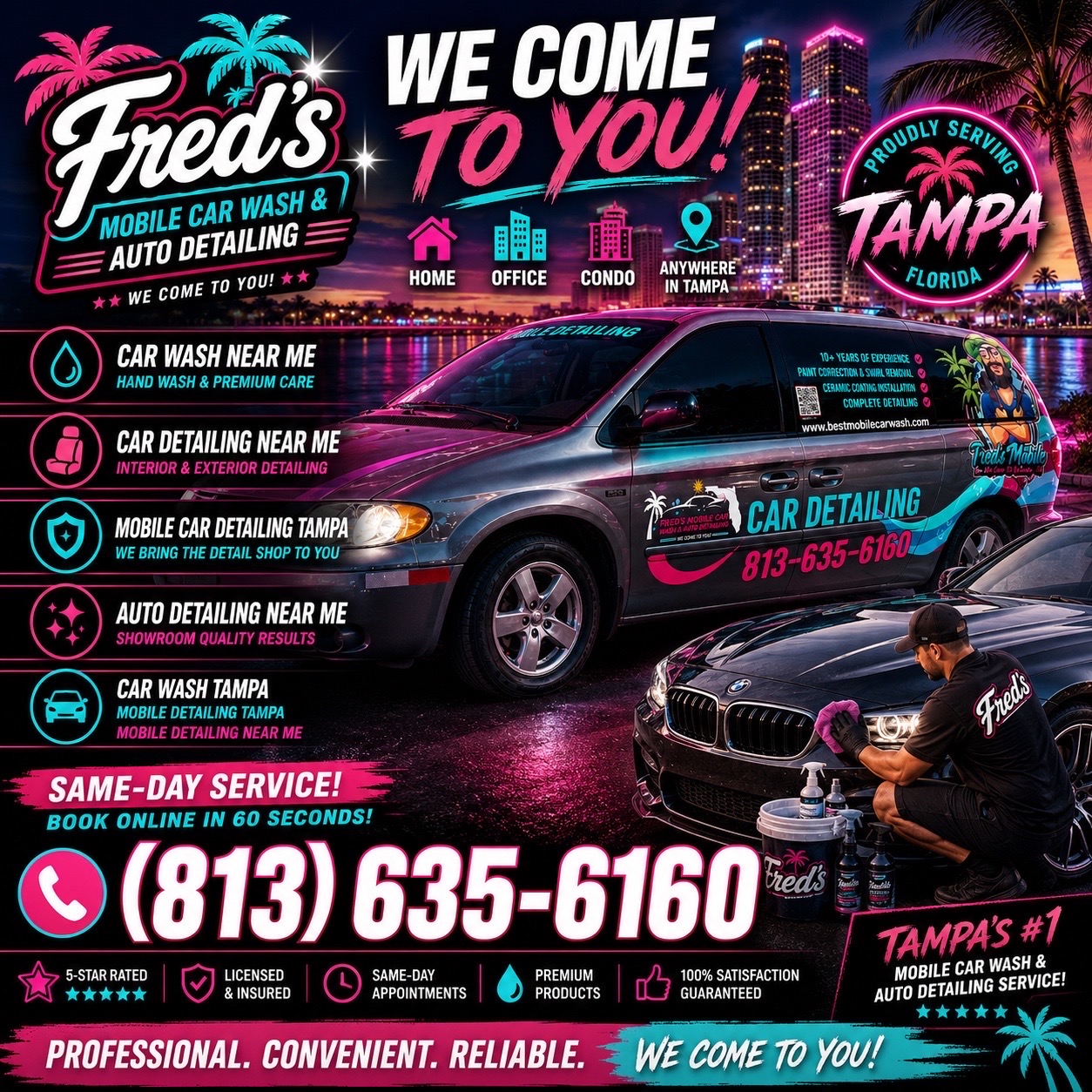 @Mobile Car Wash Tampa