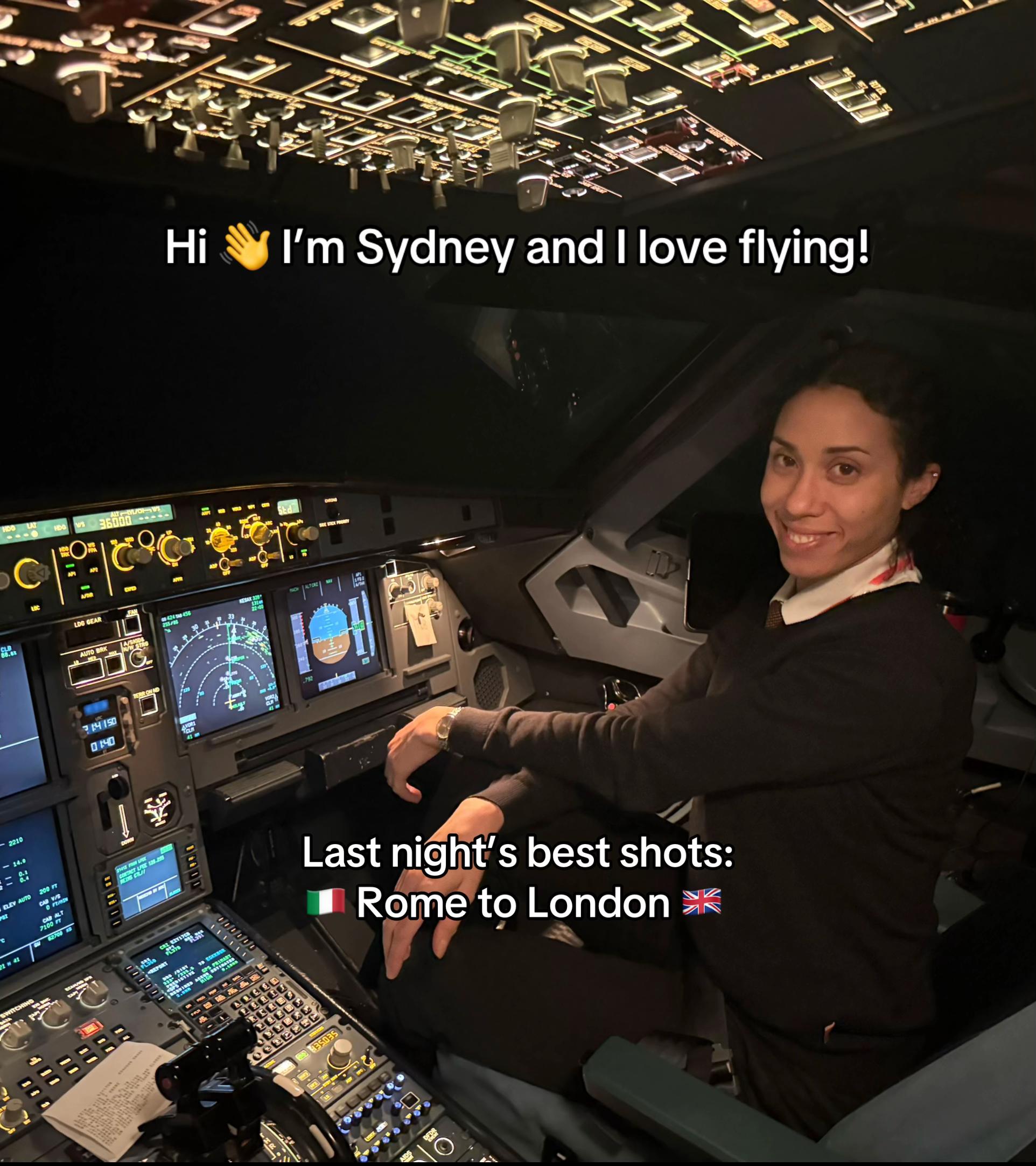 @Pilot Sydney Rae
