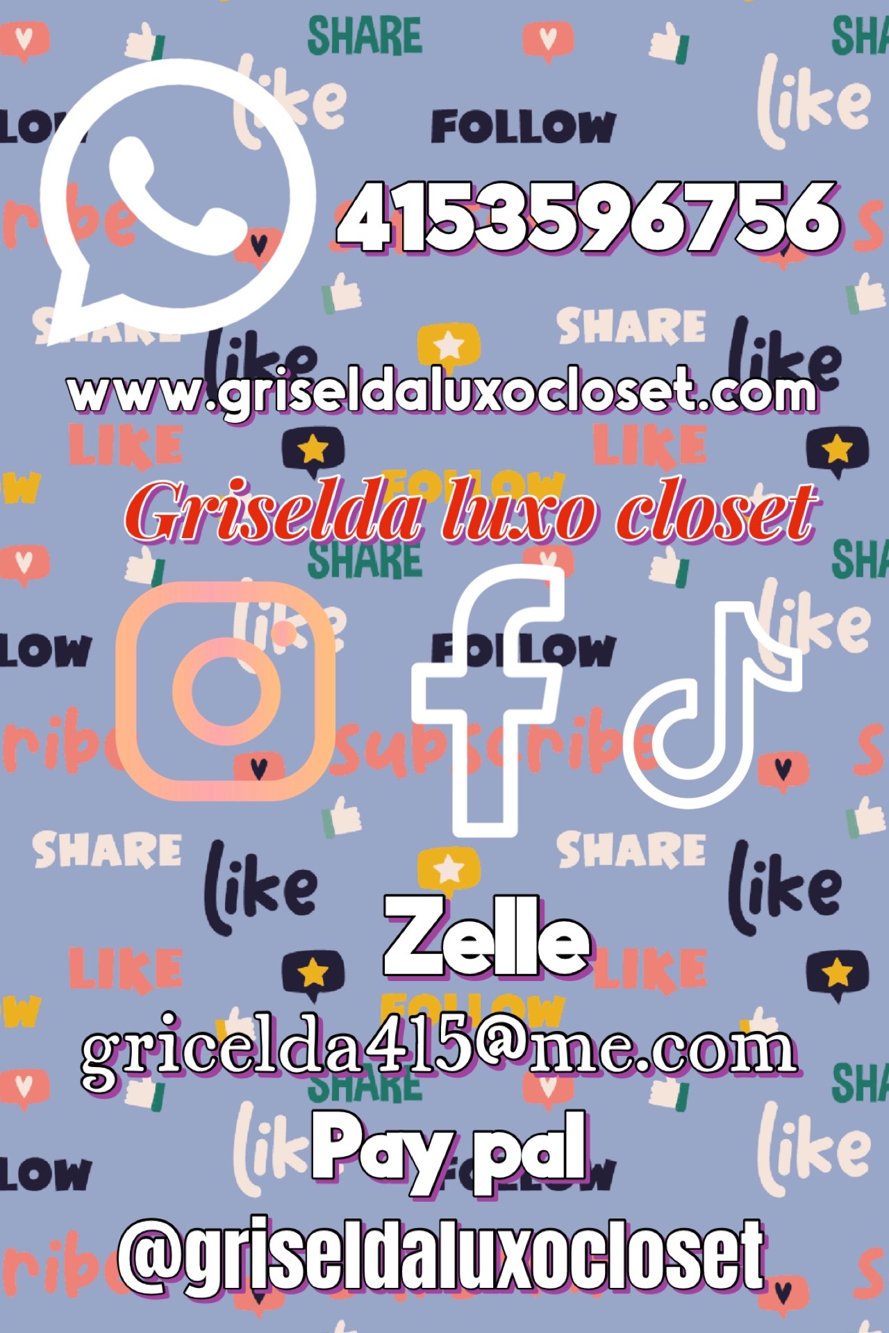 @👜 Griselda Luxo Closet LLC 👜
