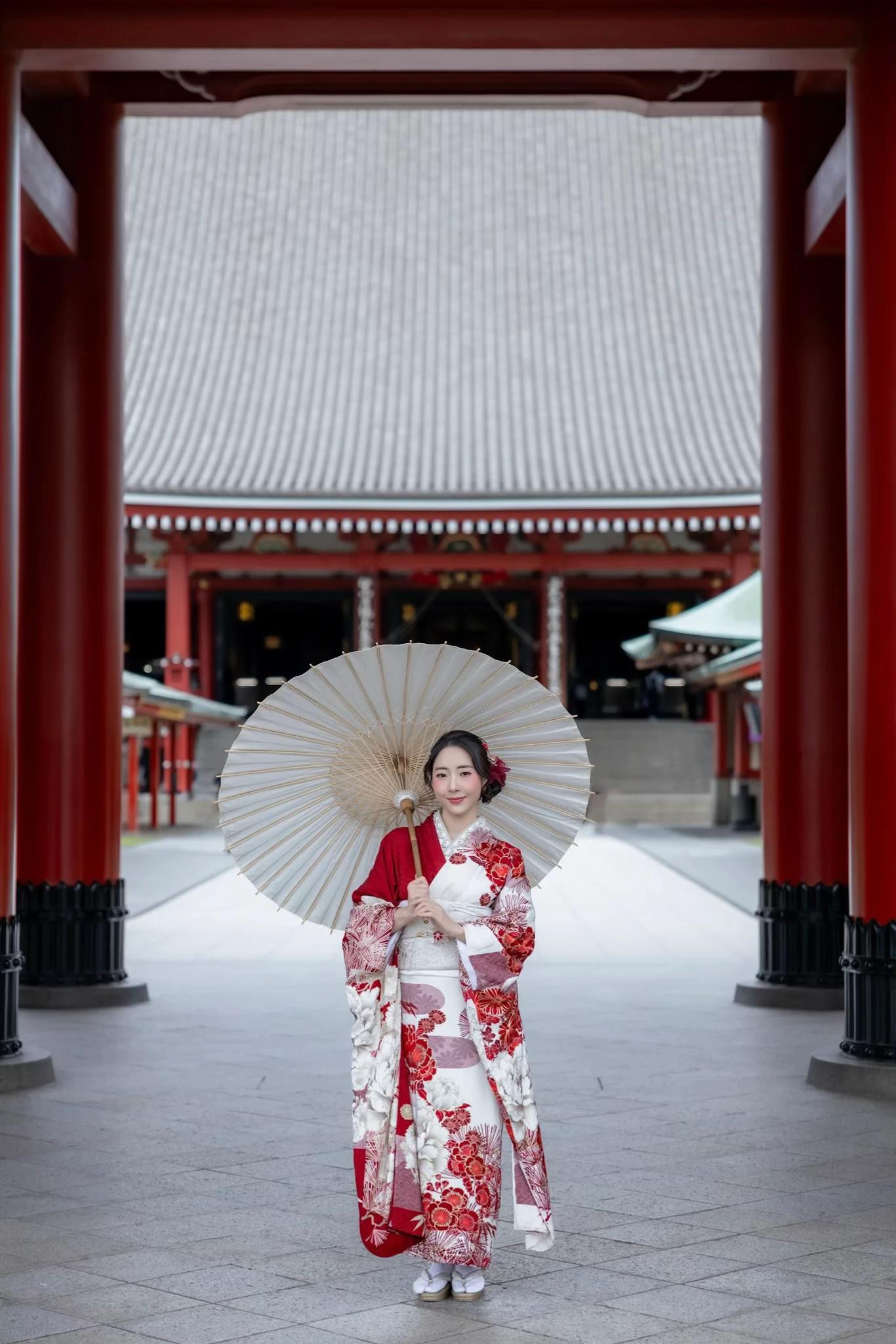 @Thuê kimono Tokyo Asakusa