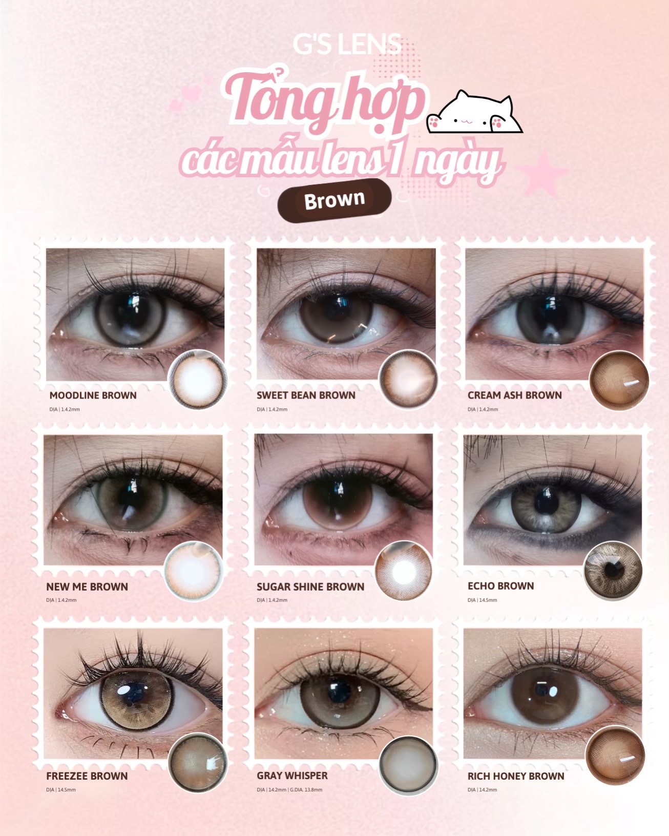 @G'S LENS KÍNH ÁP TRÒNG