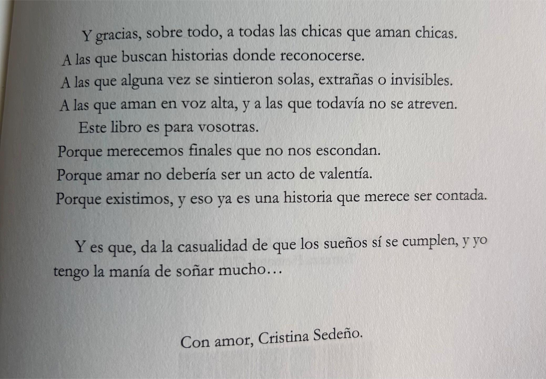 @Cristina Sedeño