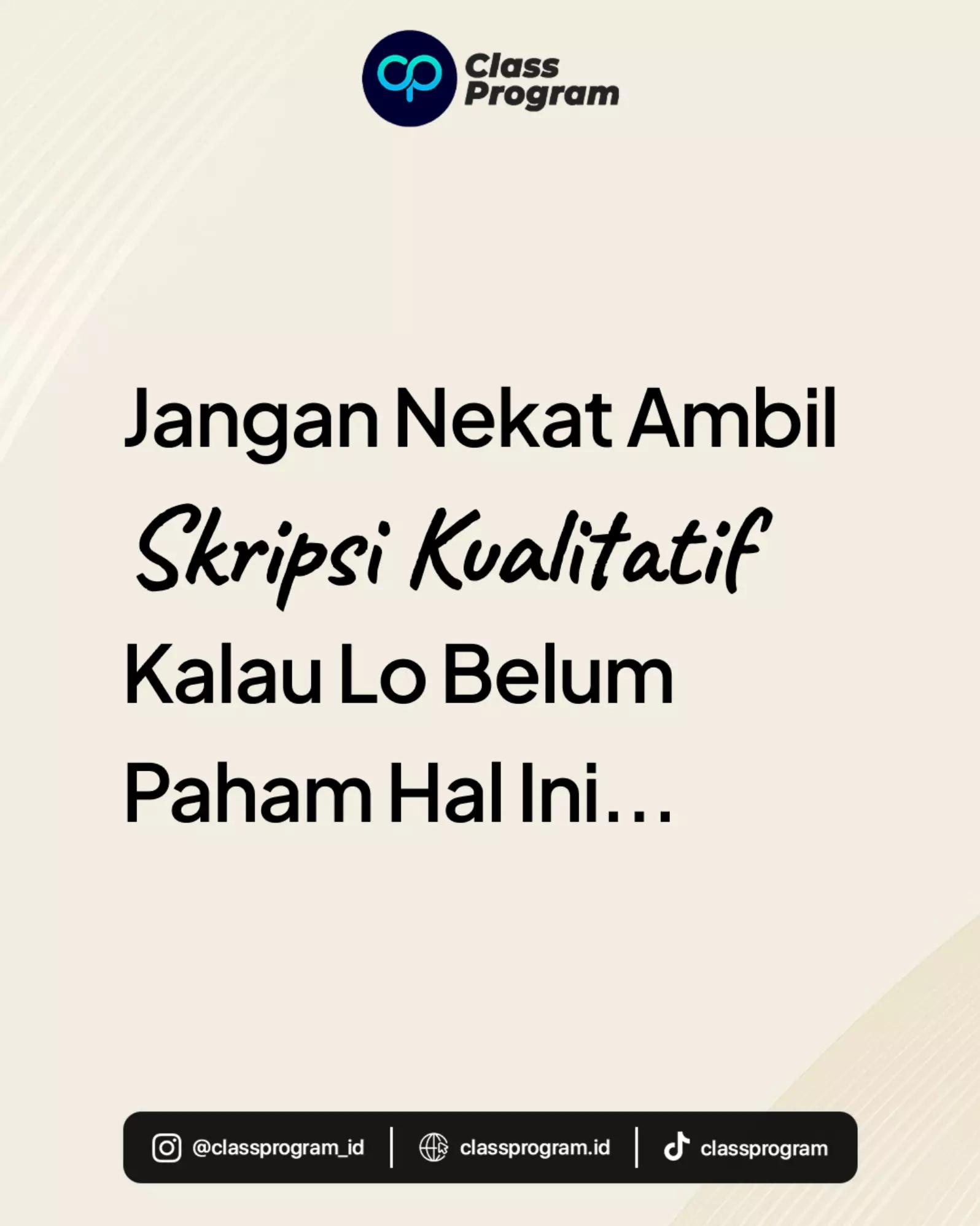 @Bimbingan Skripsi & Tesis