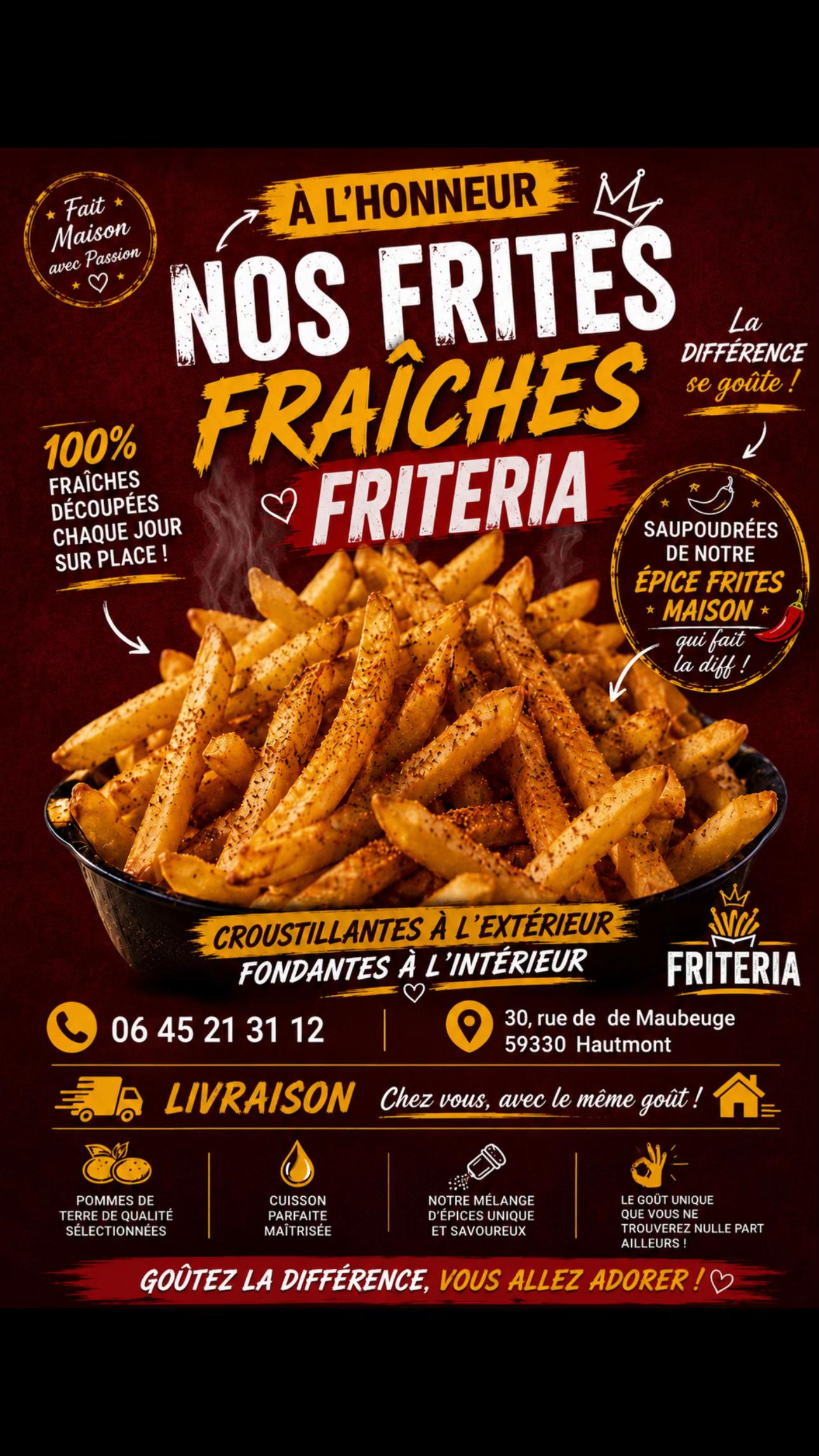 @￼&ensp;la Friteria