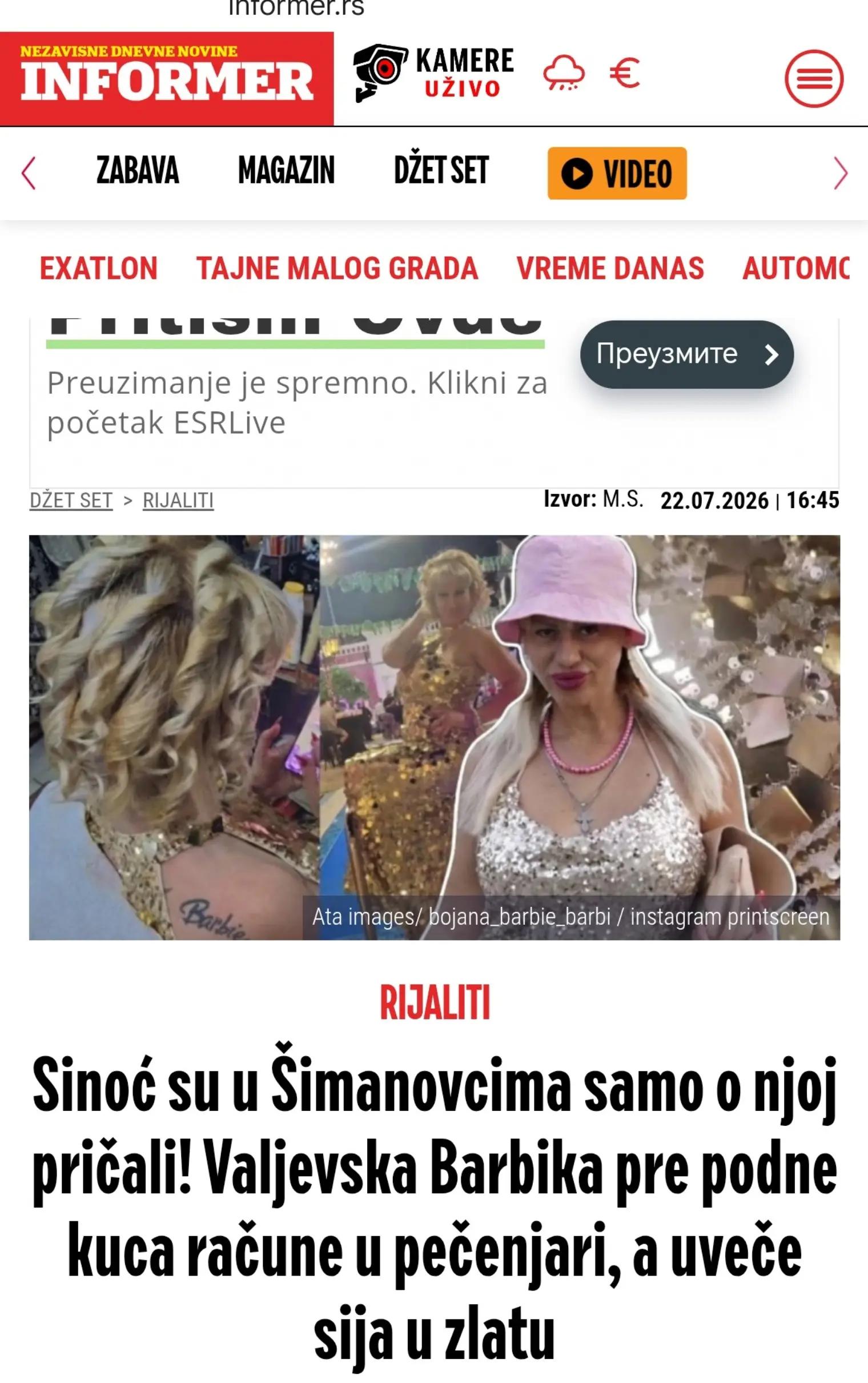 @BARBI _Bojana Barbi unikat