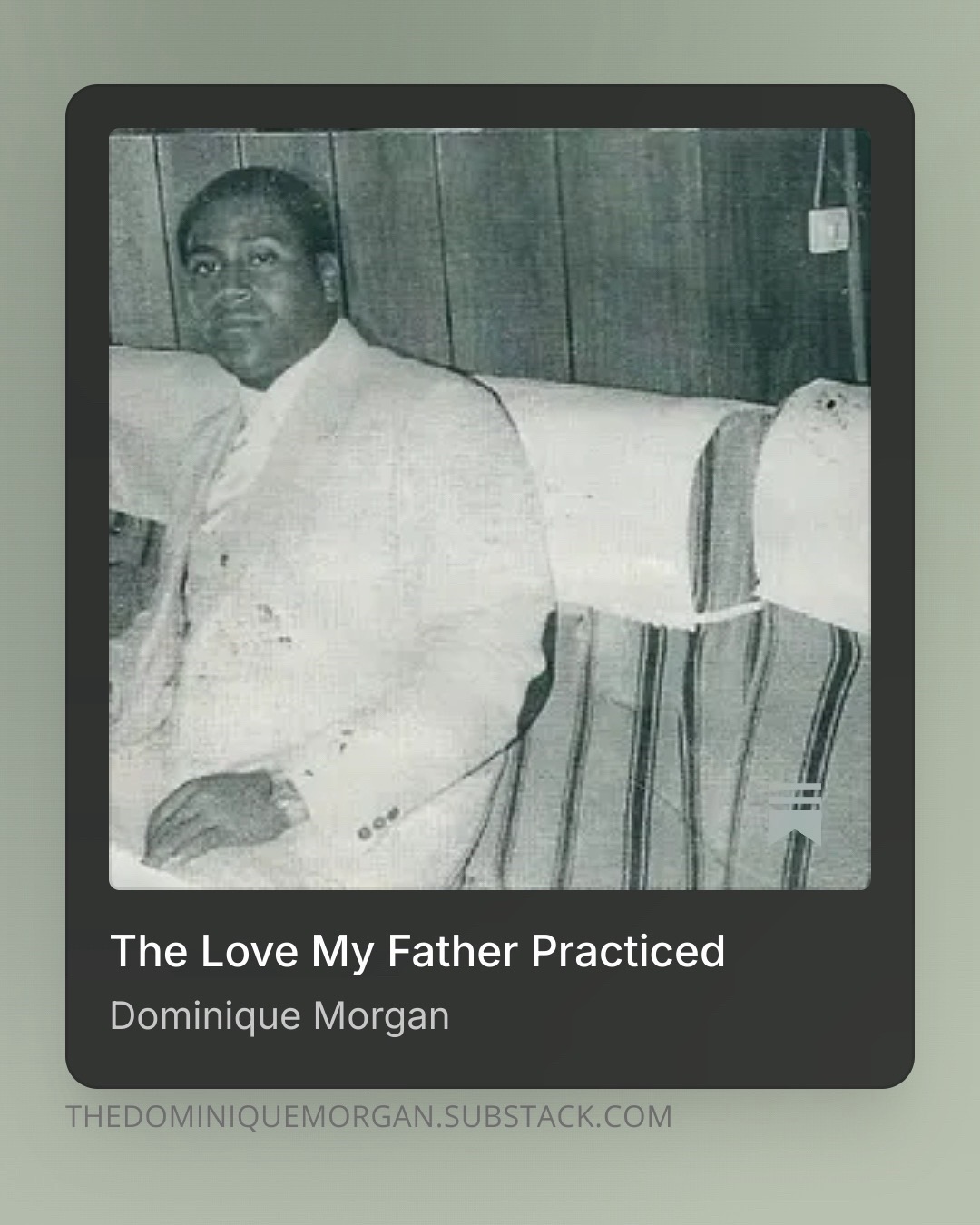 @Dominique Morgan
