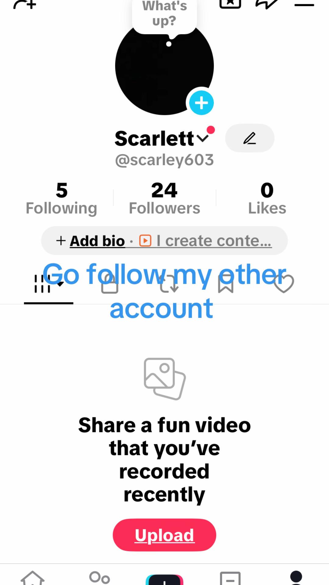 @Scarletts spam account