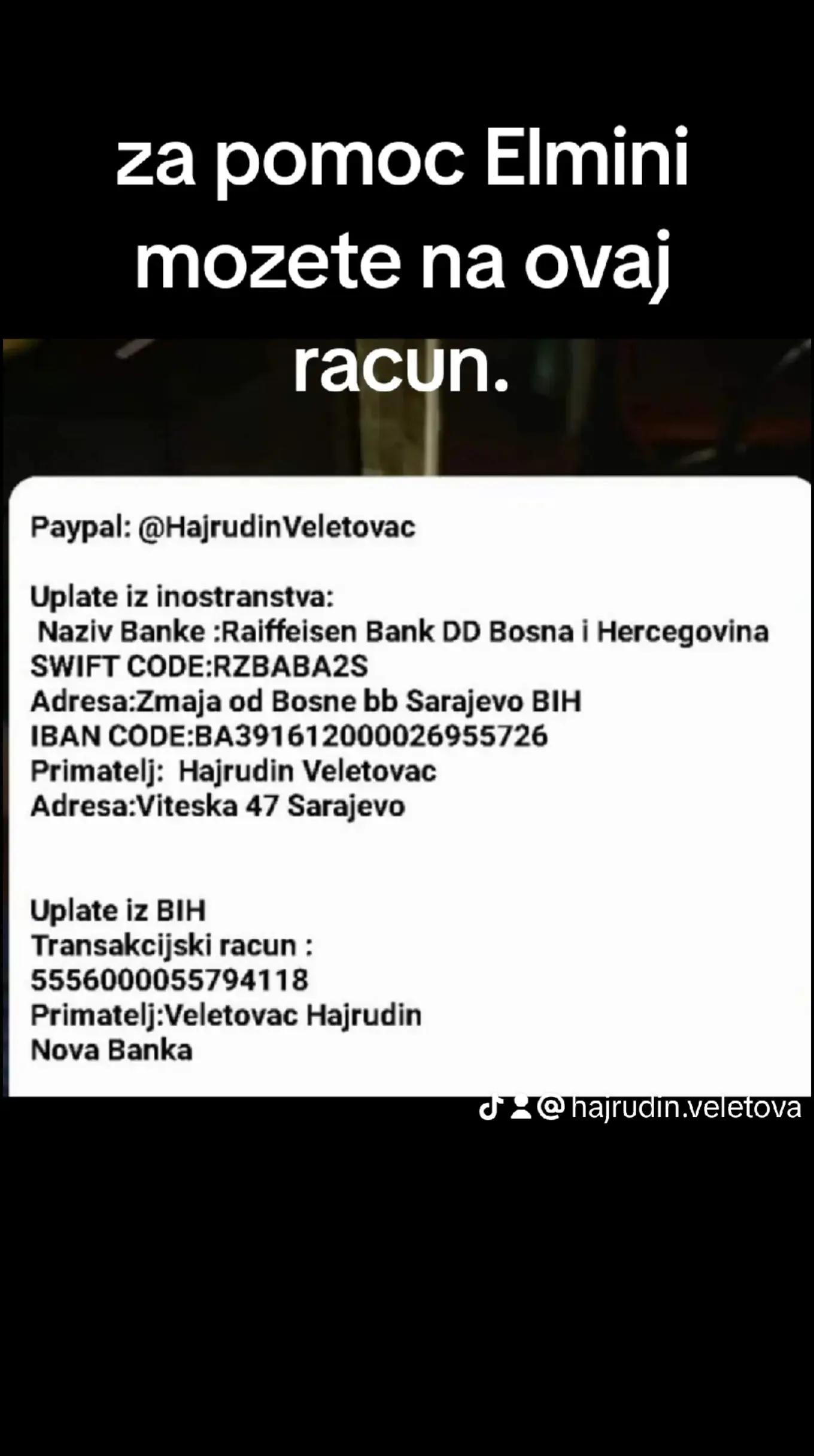@Podrška Elmini Veletovac