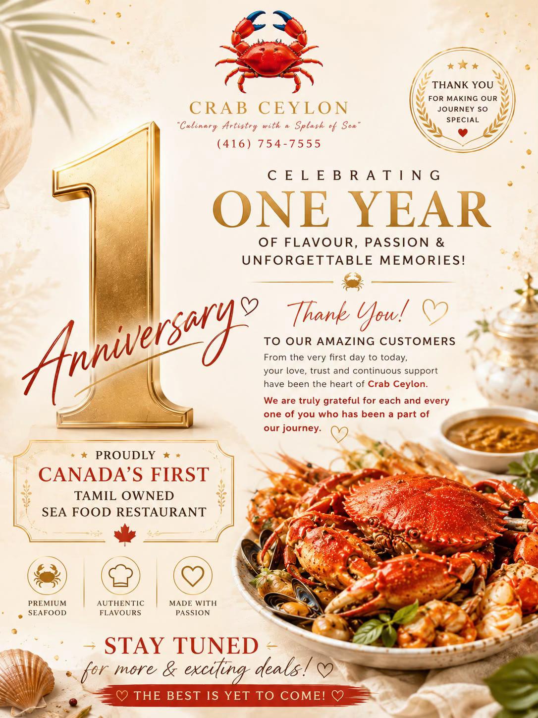 @Crab Ceylon