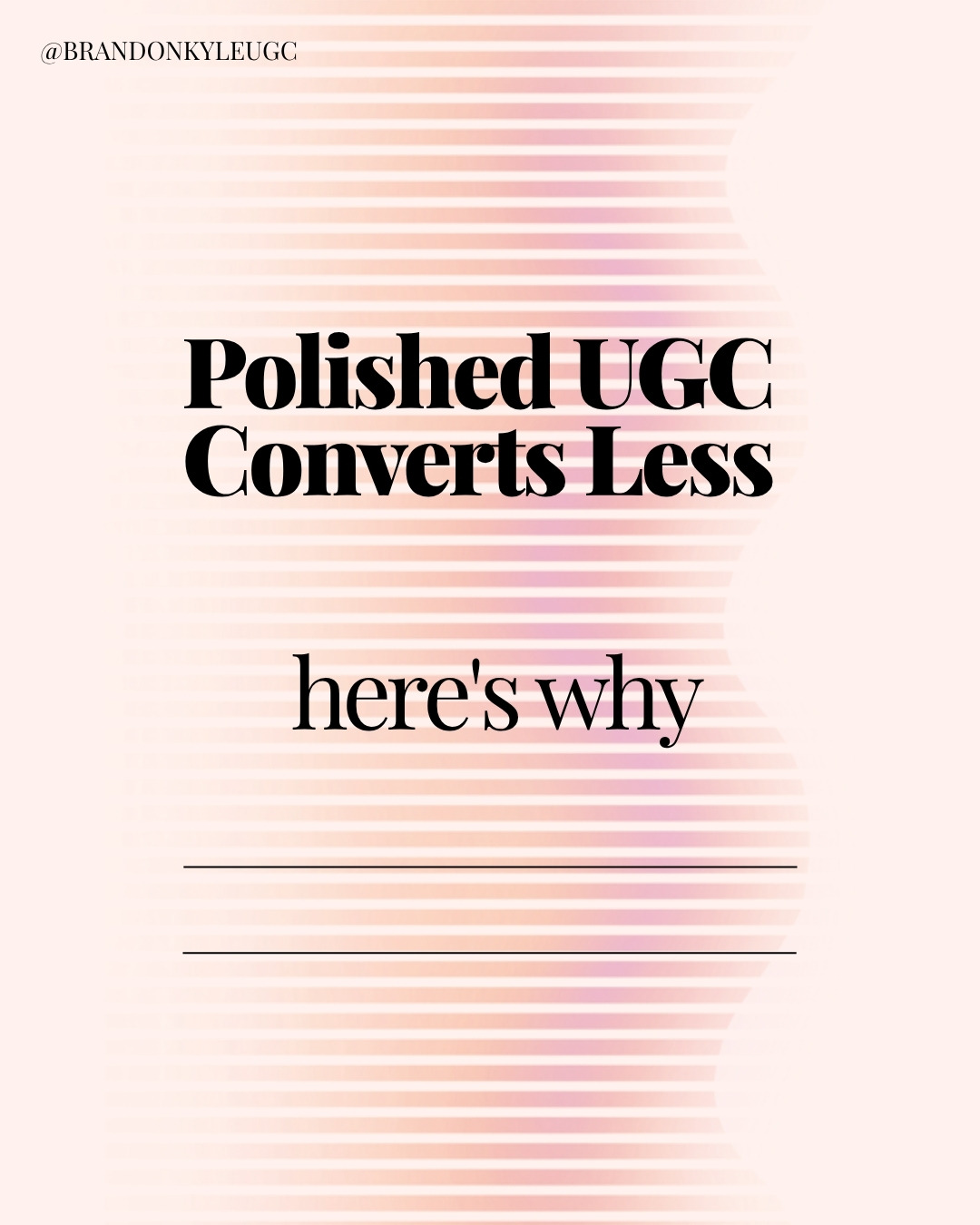 @Brandon - UGC Content Creator