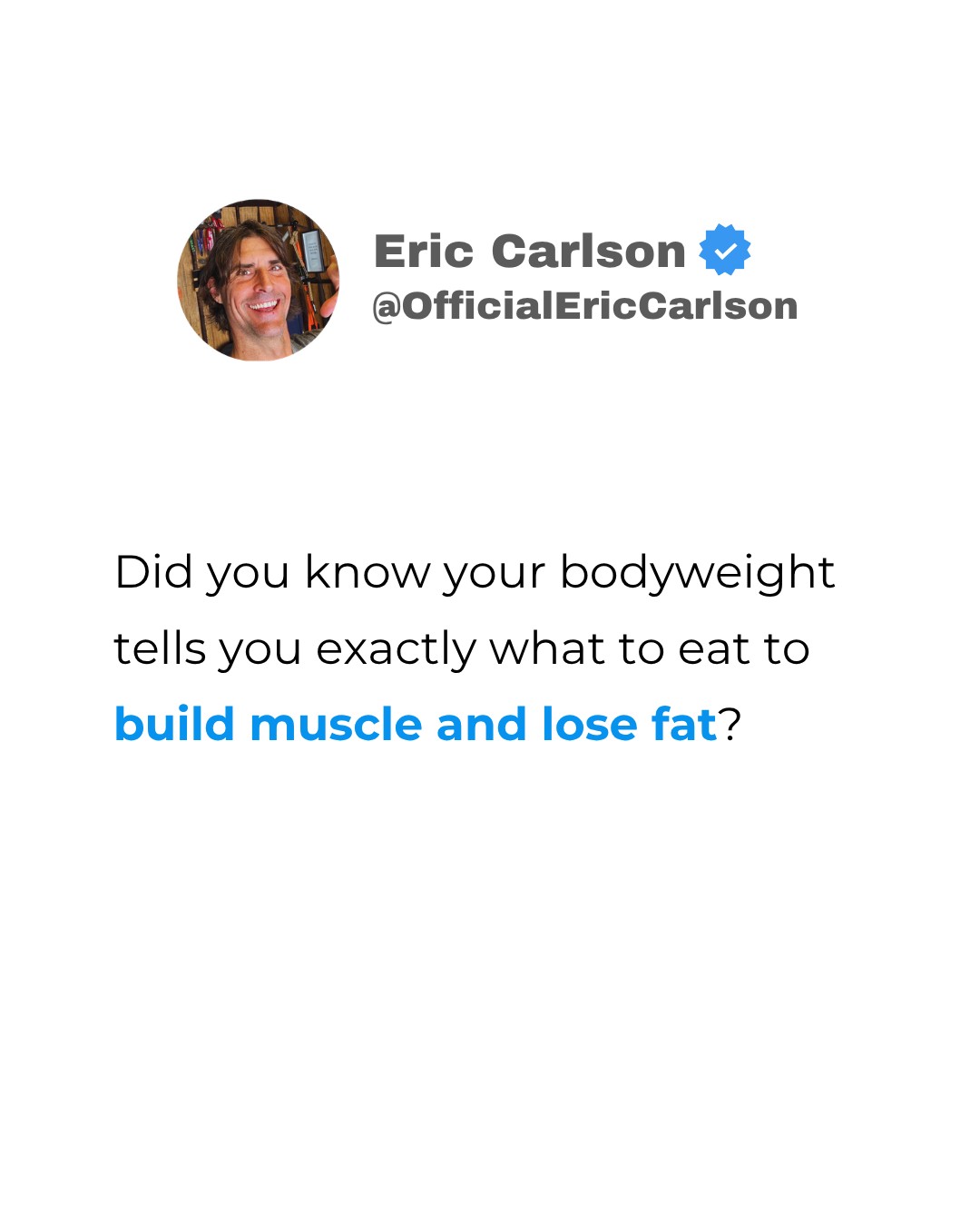 @Eric Carlson