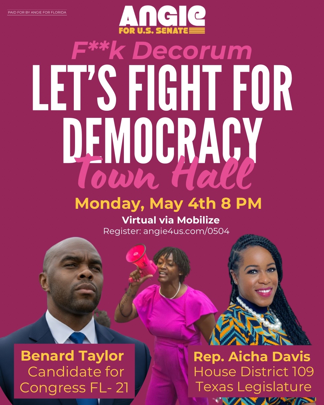 @BernardTaylorForCongress