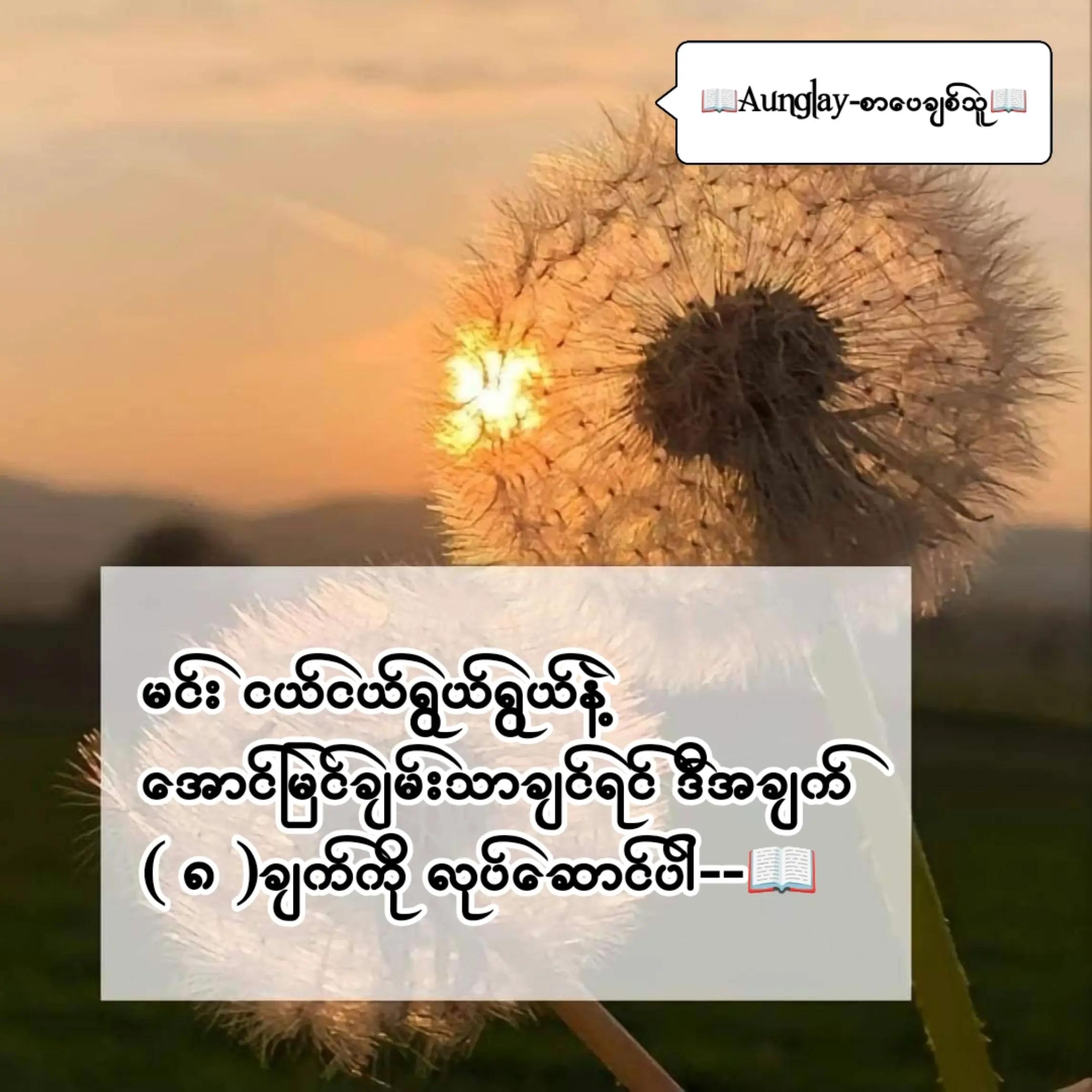 @📖Aunglay-စာပေချစ်သူ📖