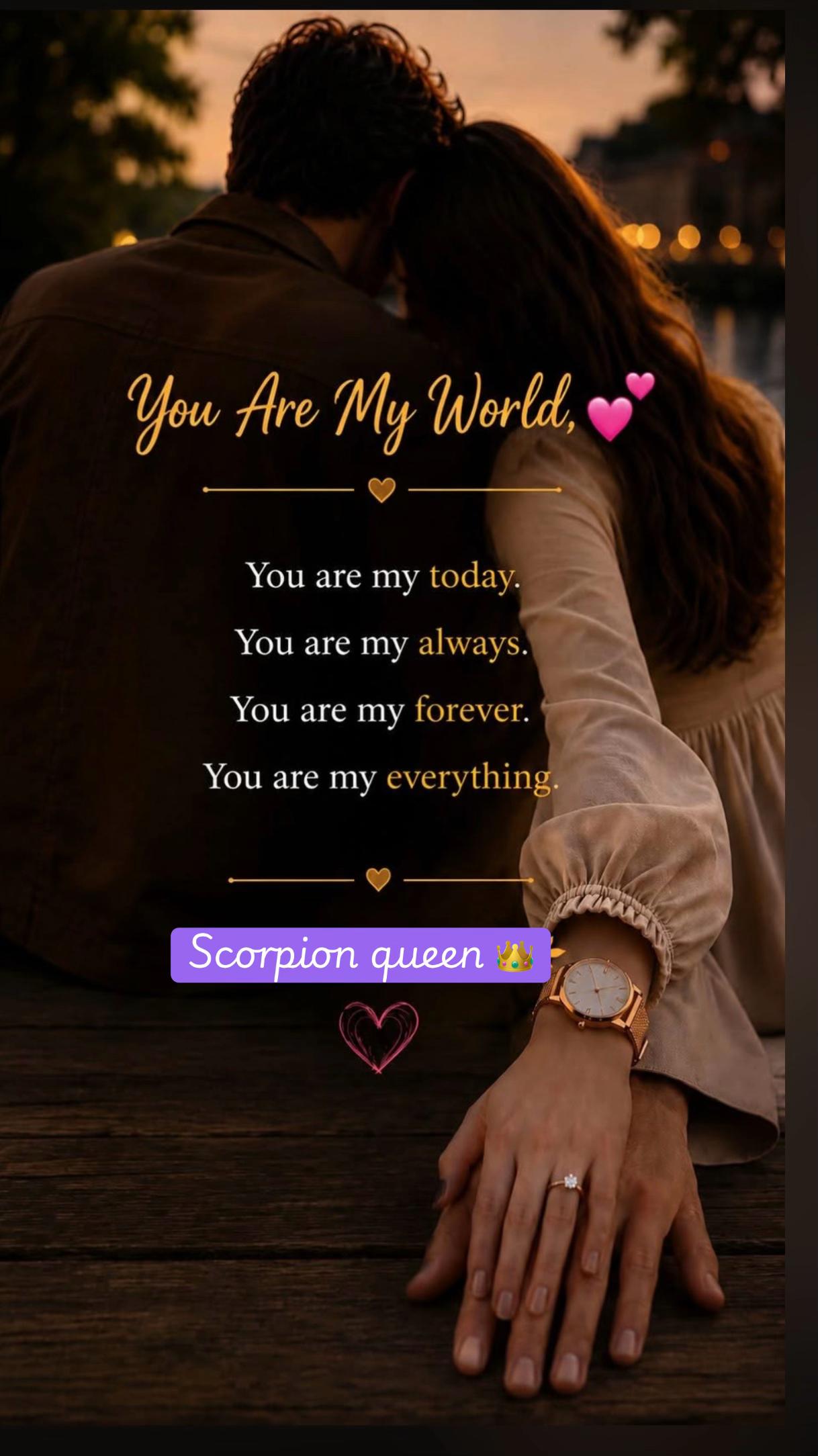 @Scorpion  queen 👑🦂
