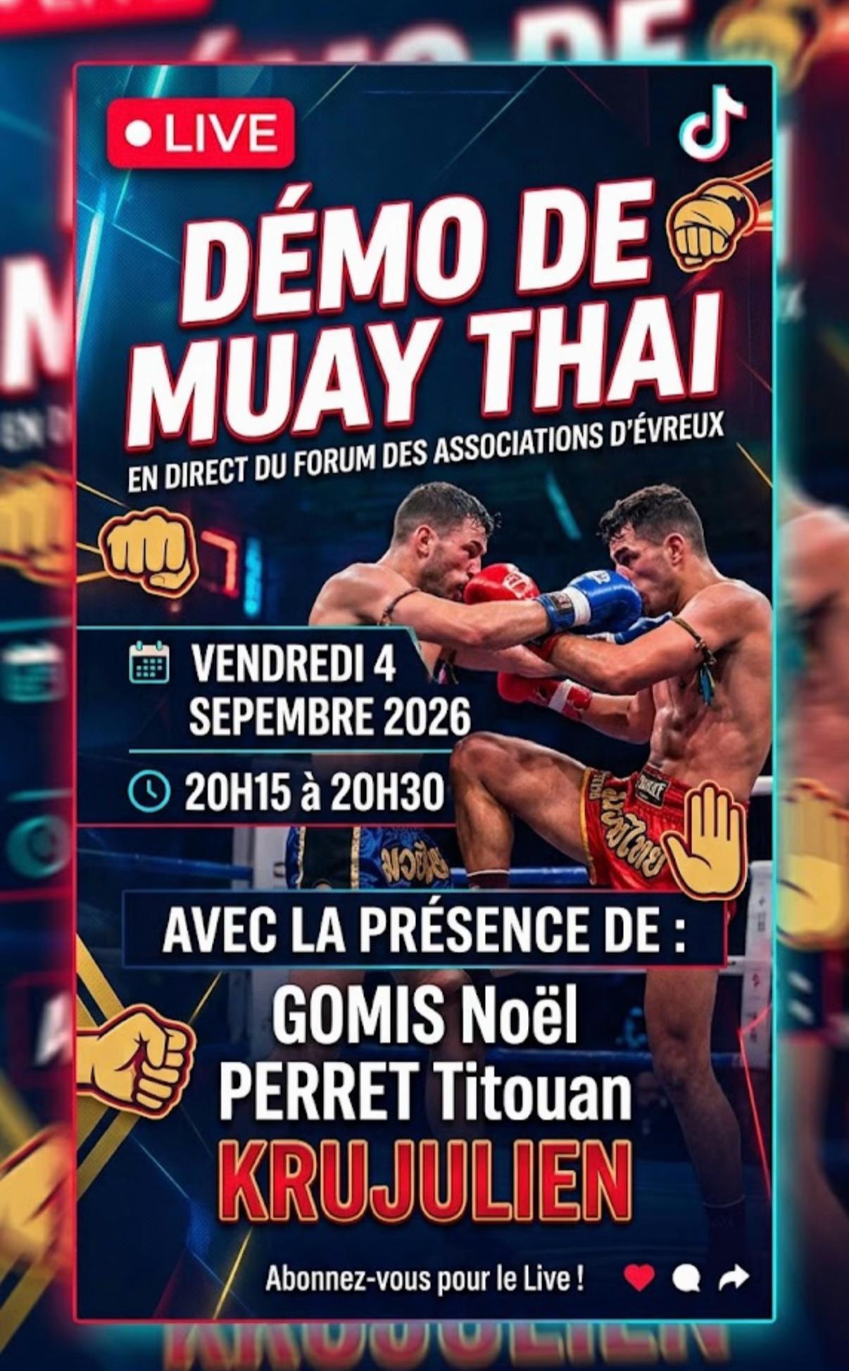 @Evreux Muay Thaï officiel 🐓💯