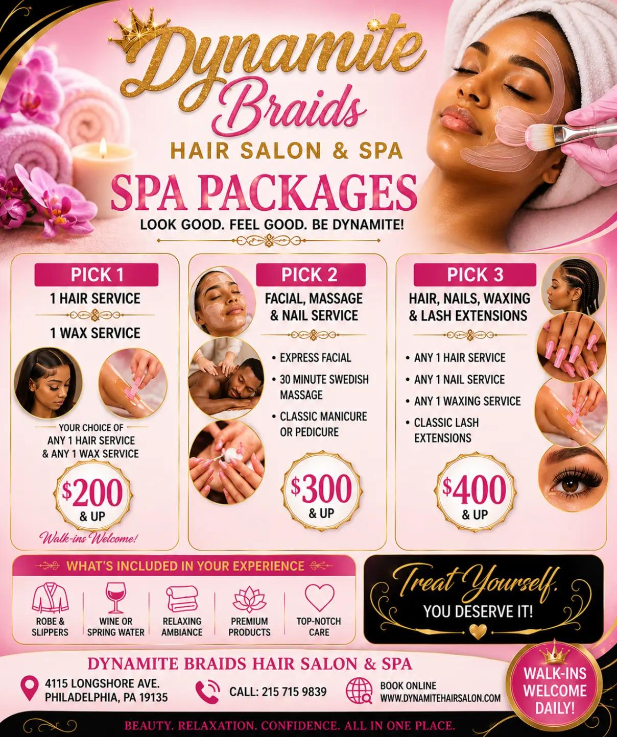 @Dynamite Hair Salon & Spa