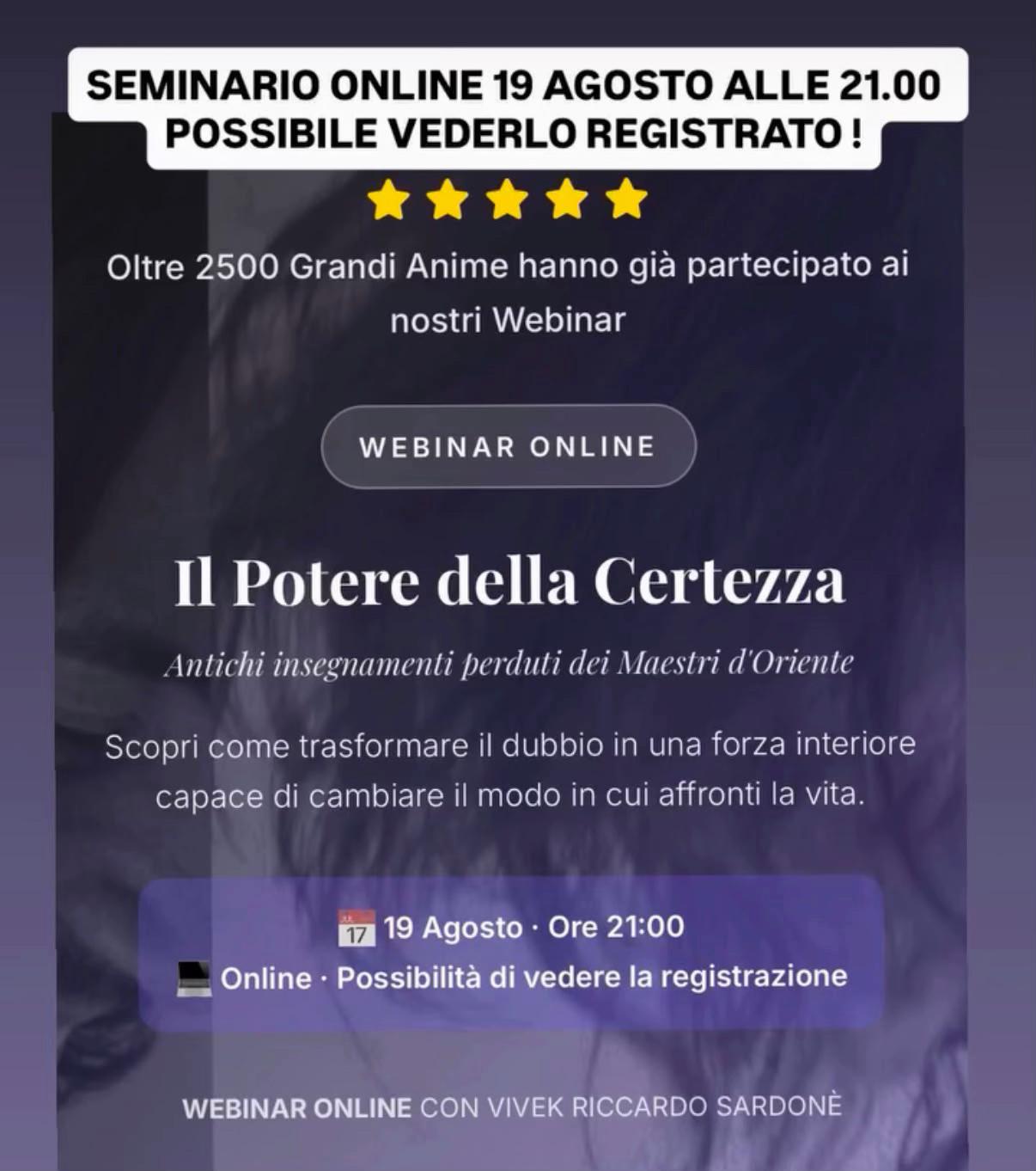 @VIVEK RICCARDO SARDONÈ