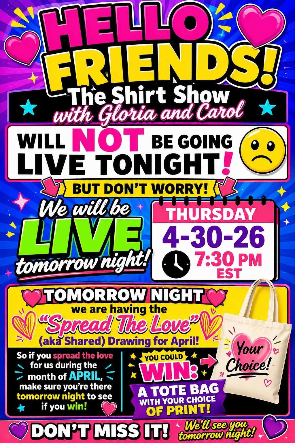 @Gloria &ldquo;The Shirt Show&rdquo;