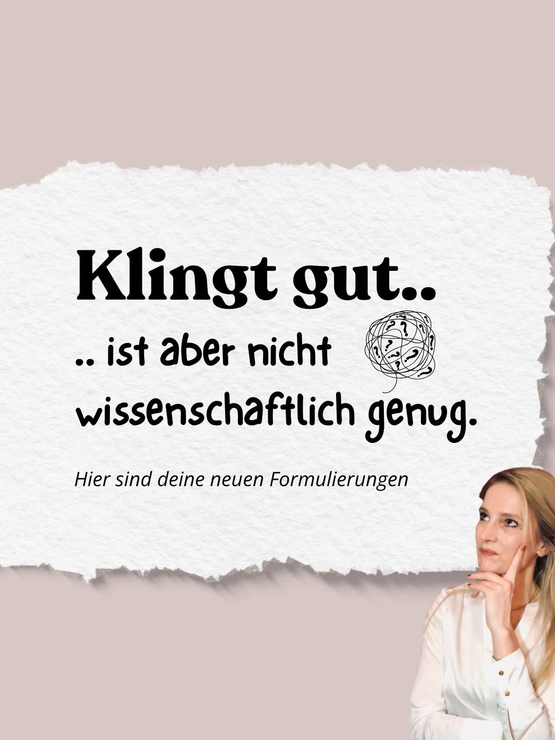 @Dr. Julia🎓Bachelorarbeit & KI