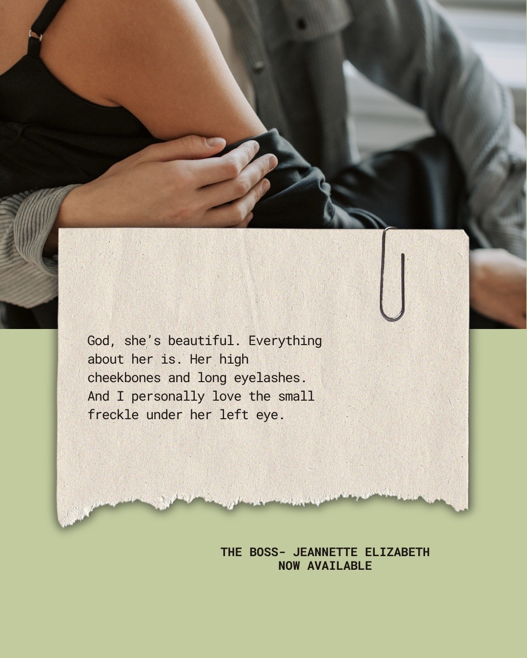 @Author Jeannette Elizabeth