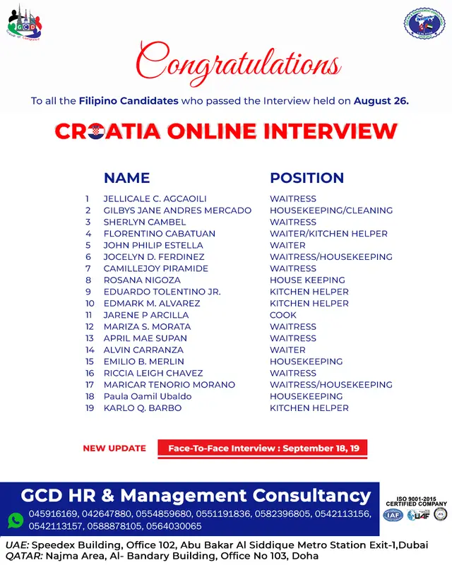 @GCD HR & MGM CONSULTANCY