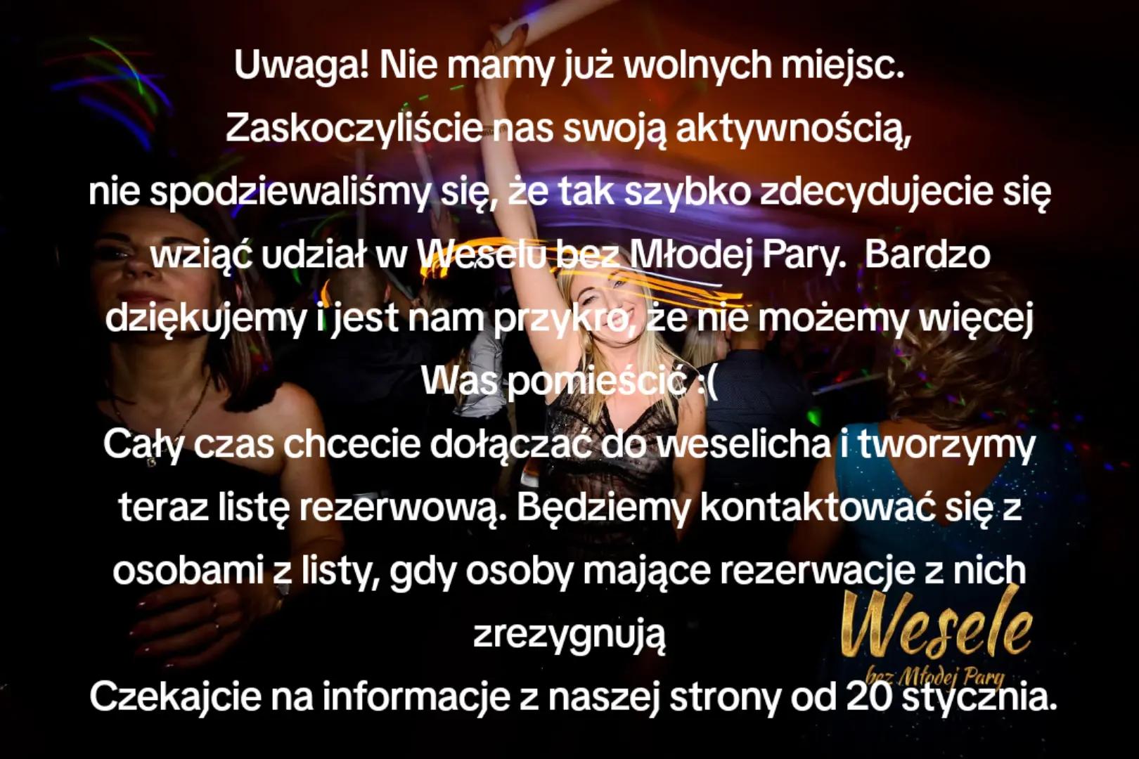 @Wesele bez Młodej Pary