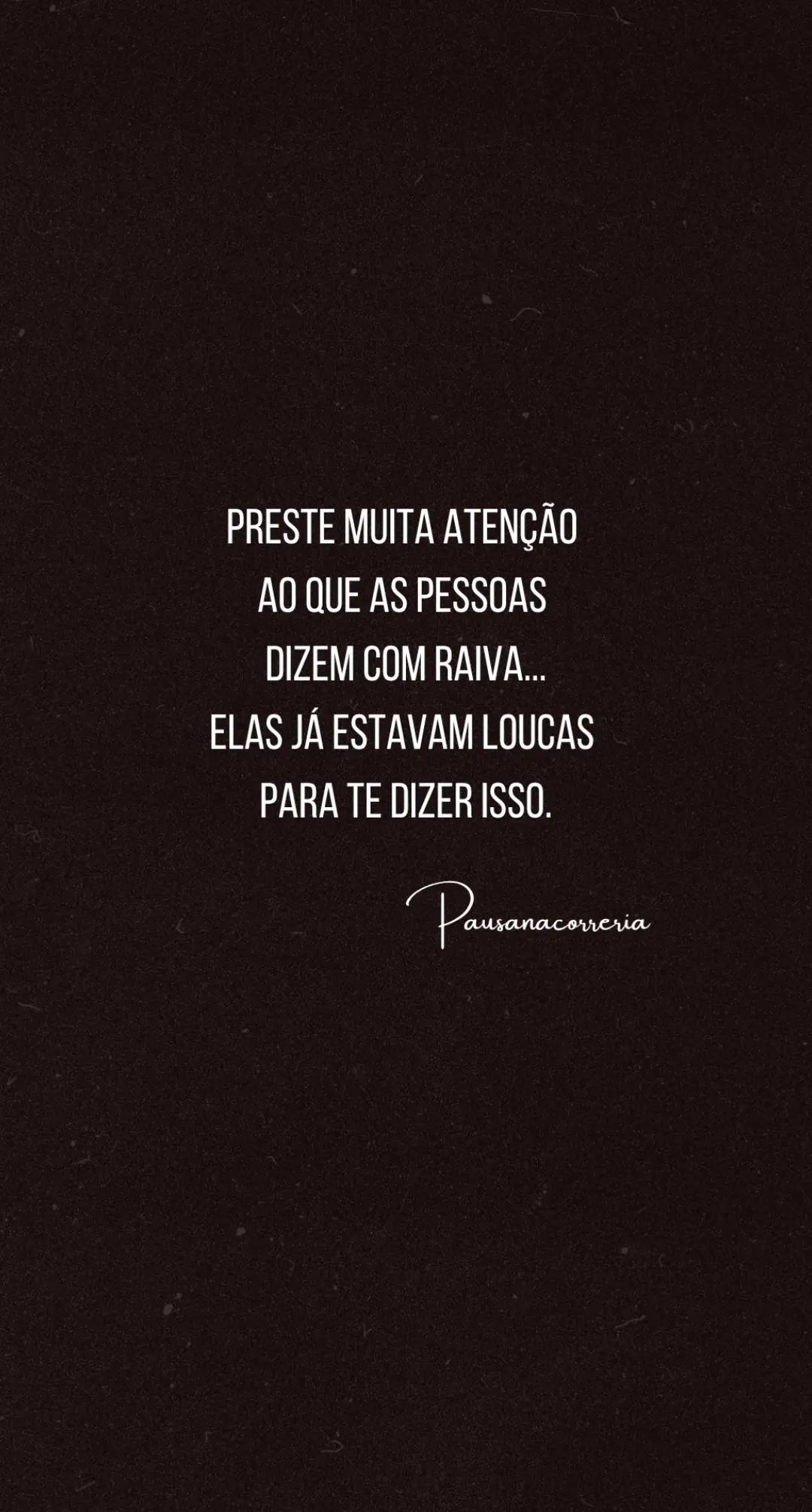 @Uma pausa na correria