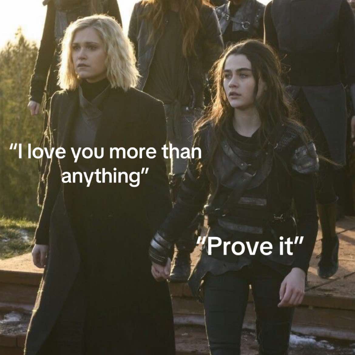 @Lexa&rsquo;s&ensp;b**ch😍😍
