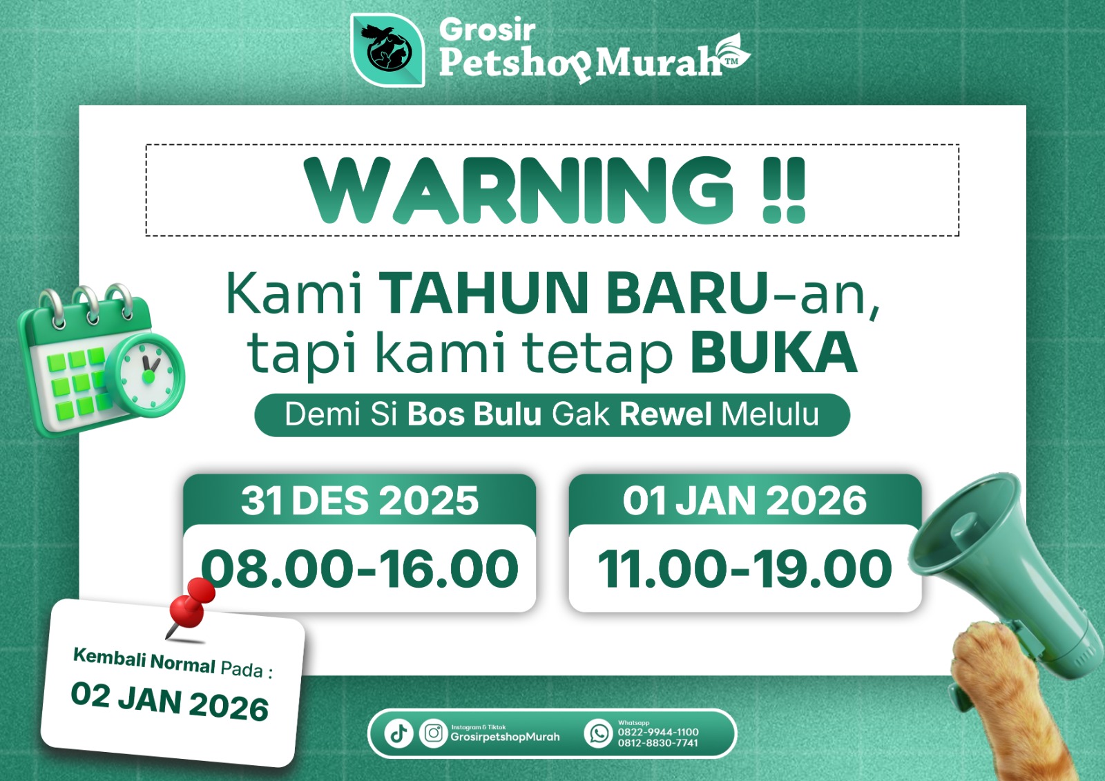 @Grosir Petshop Murah