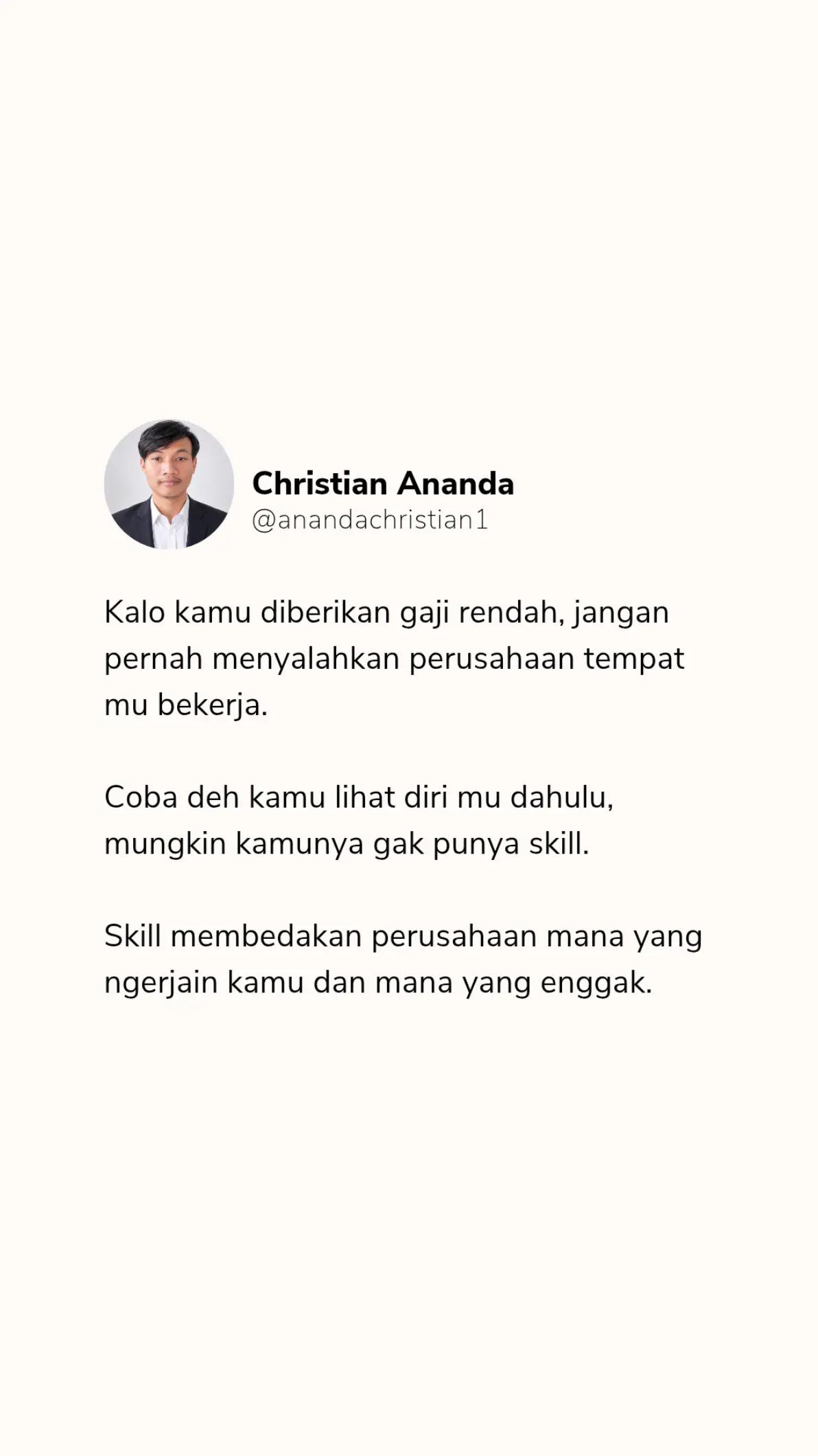 @Anandachristian